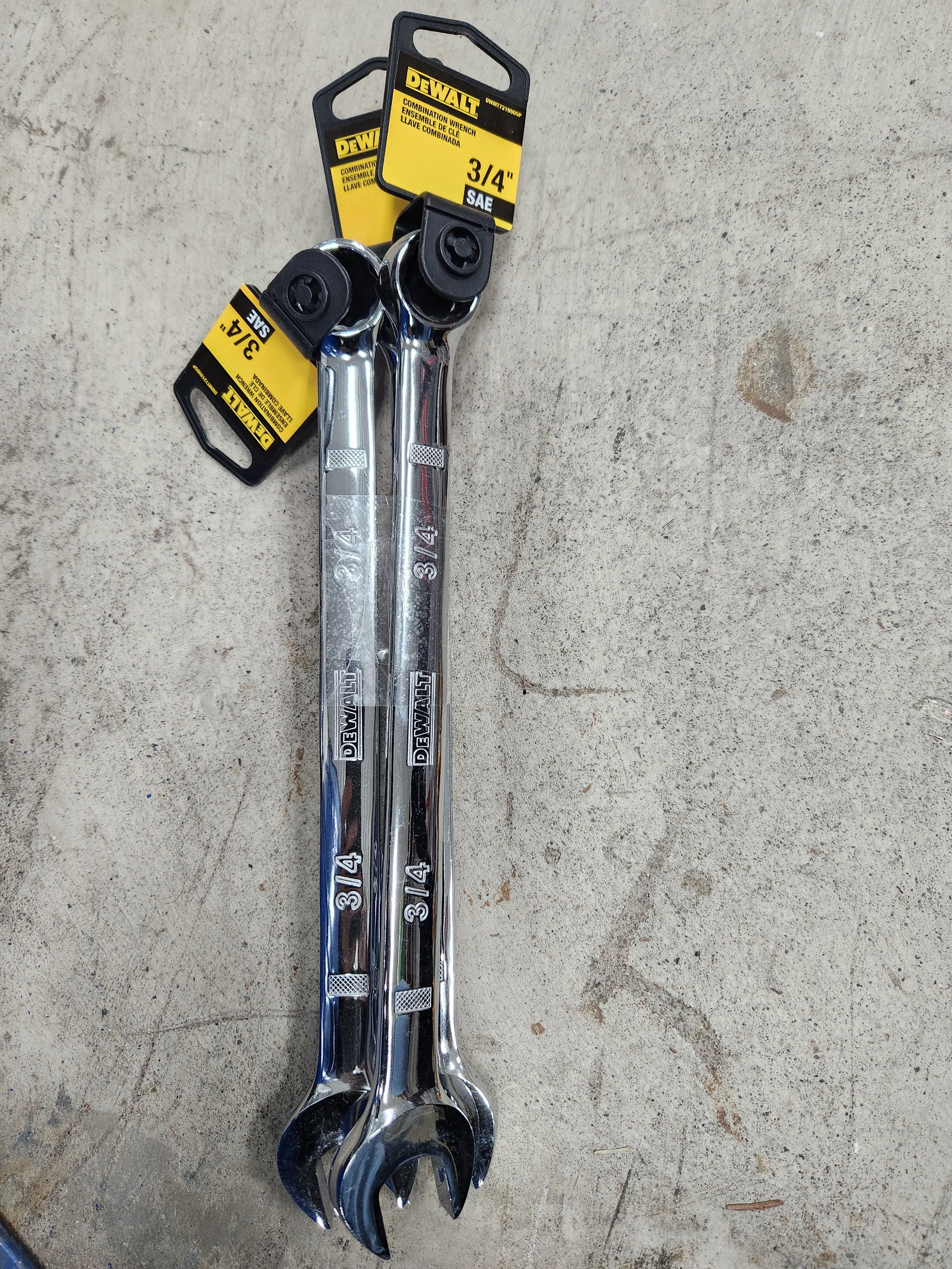 Dewalt Combination Wrenches (SAE - Standard)