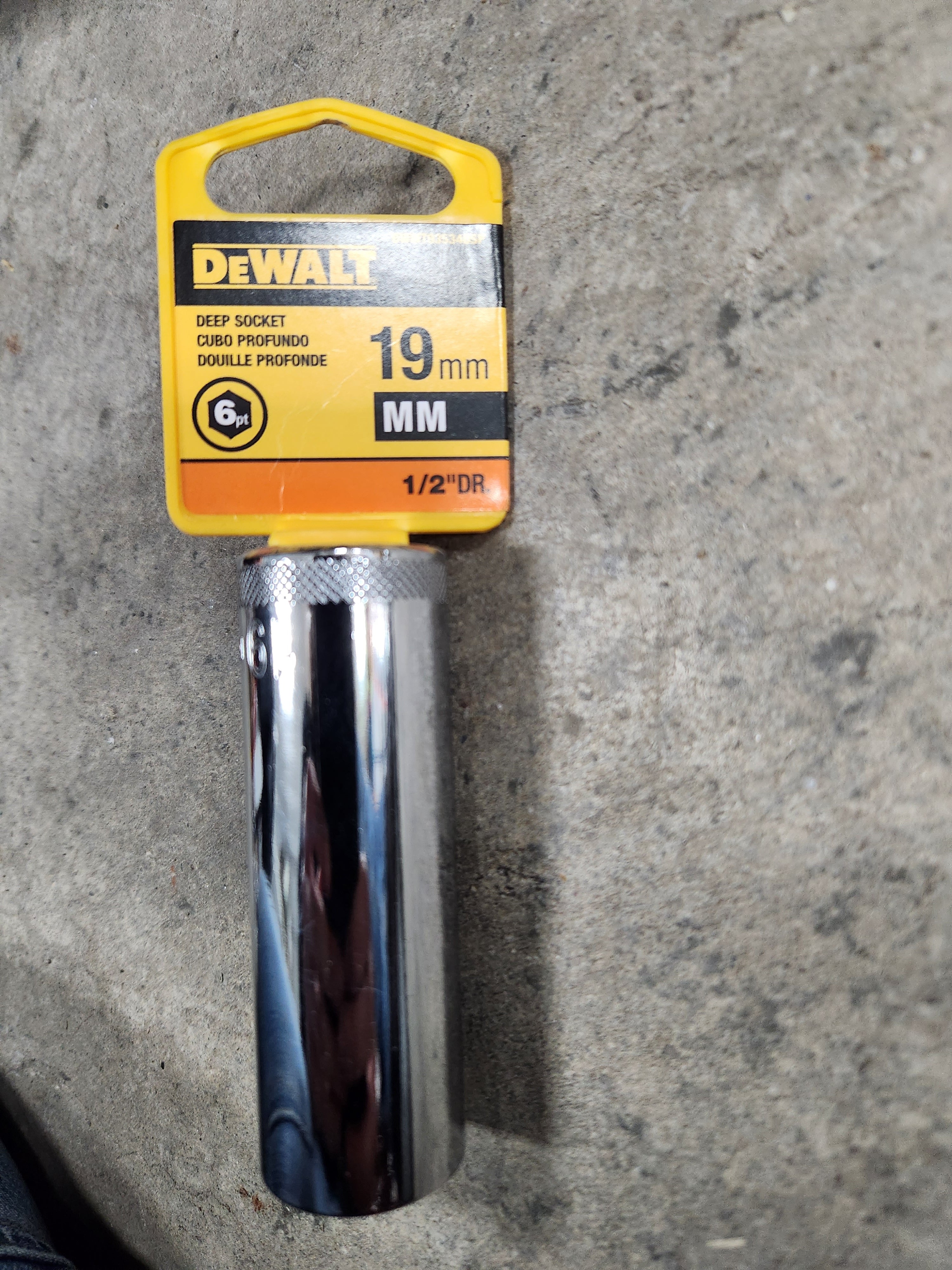 Dewalt Deep Sockets 6pt (Variety of sizes) (MM - Metric)