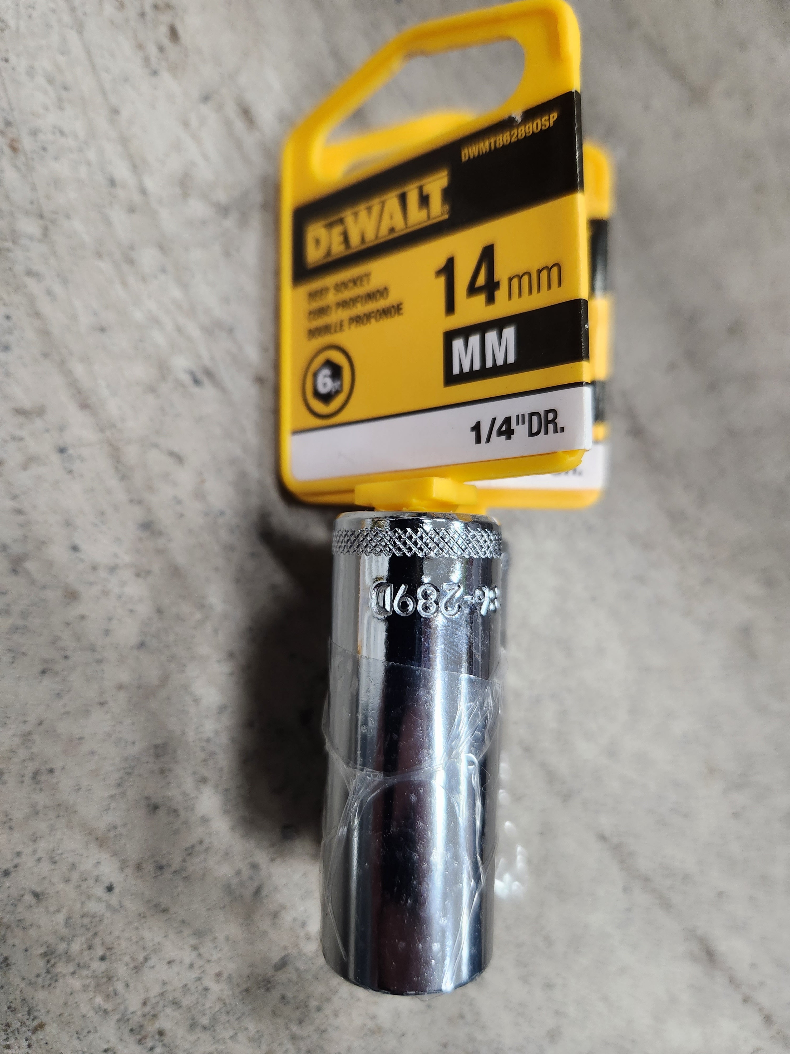 Dewalt Deep Sockets 6pt (Variety of sizes) (MM - Metric)