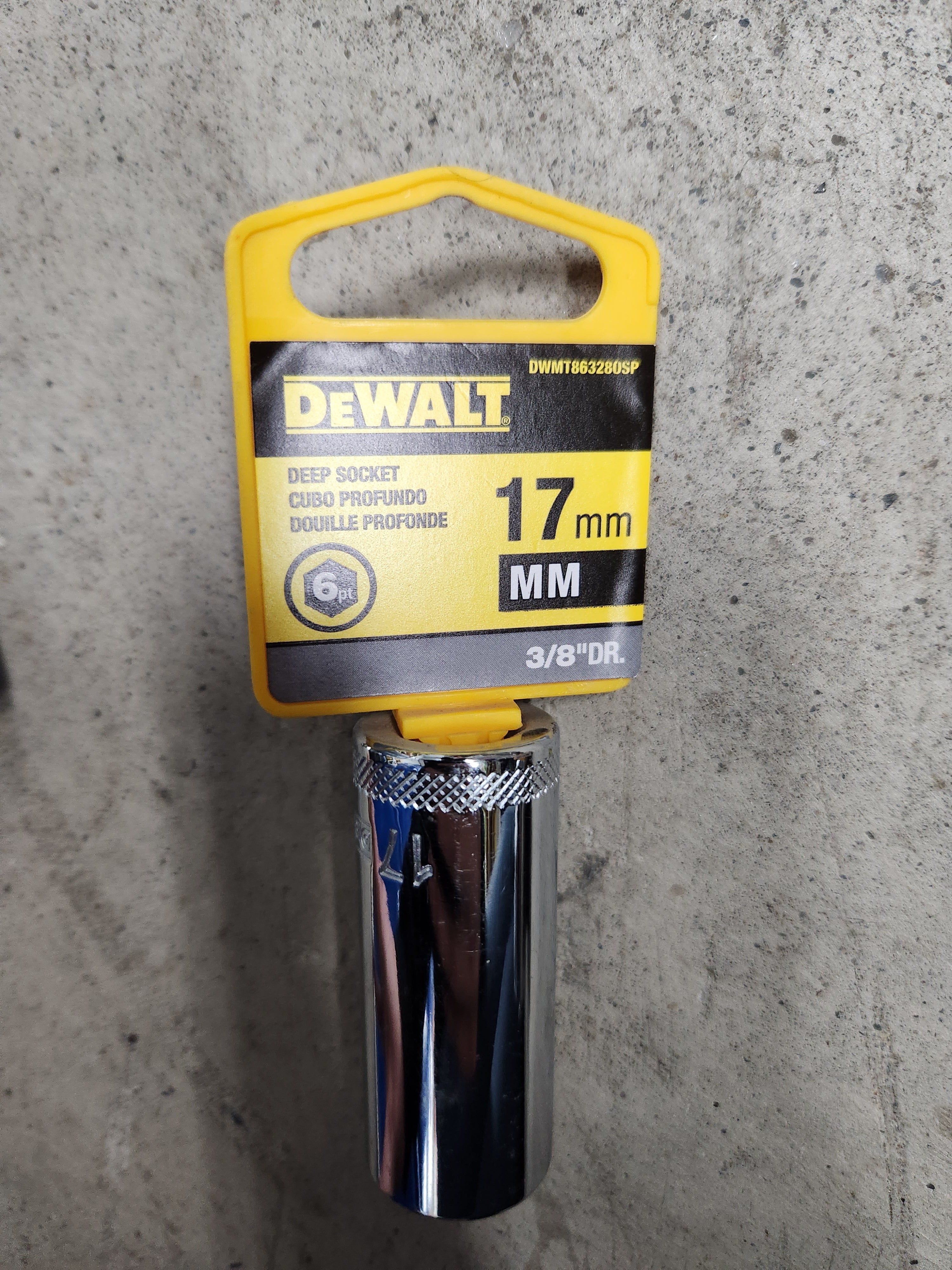 Dewalt Deep Sockets 6pt (Variety of sizes) (MM - Metric)