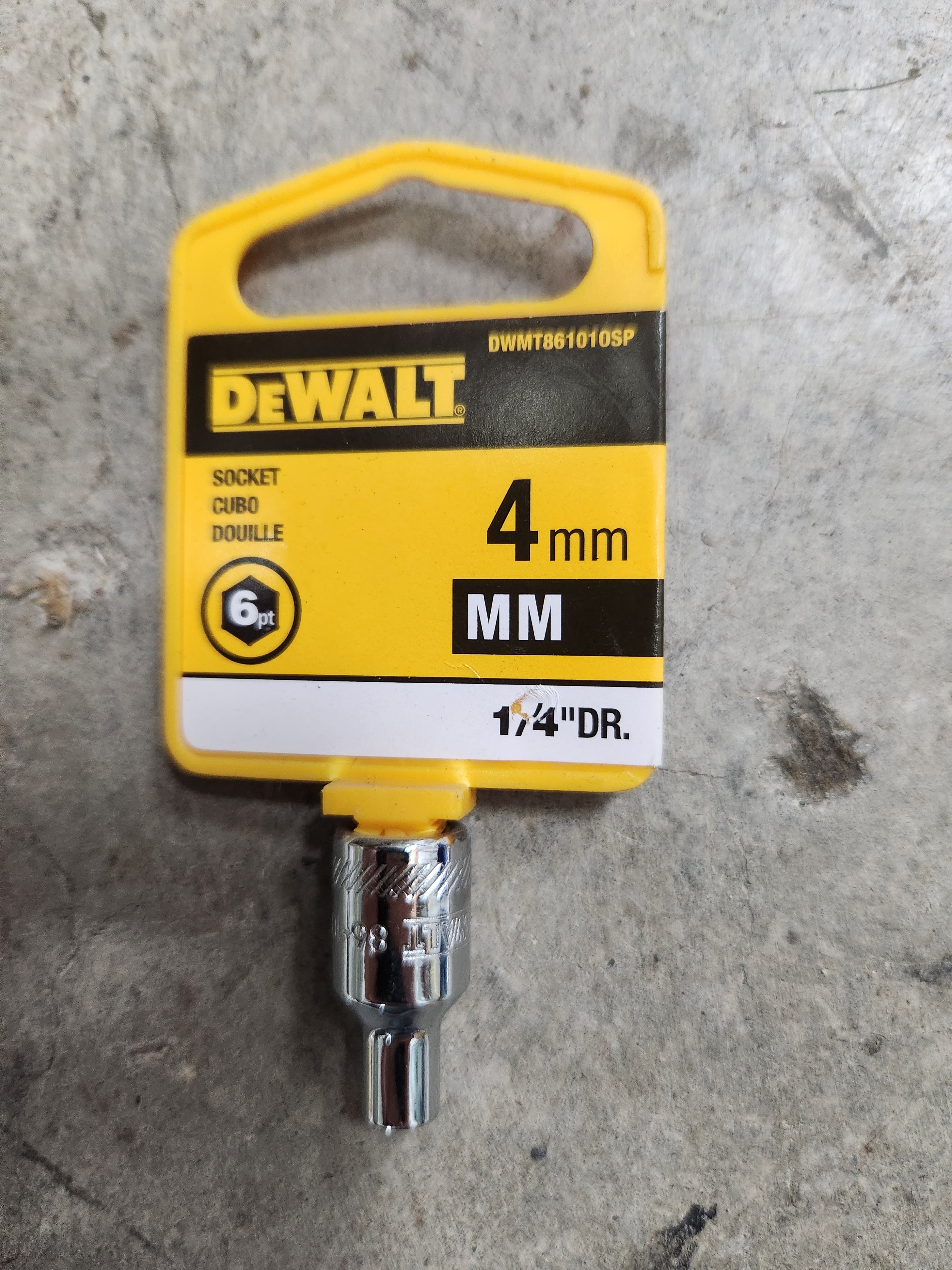 Dewalt Sockets 6pt (Variety of sizes) (MM - Metric)