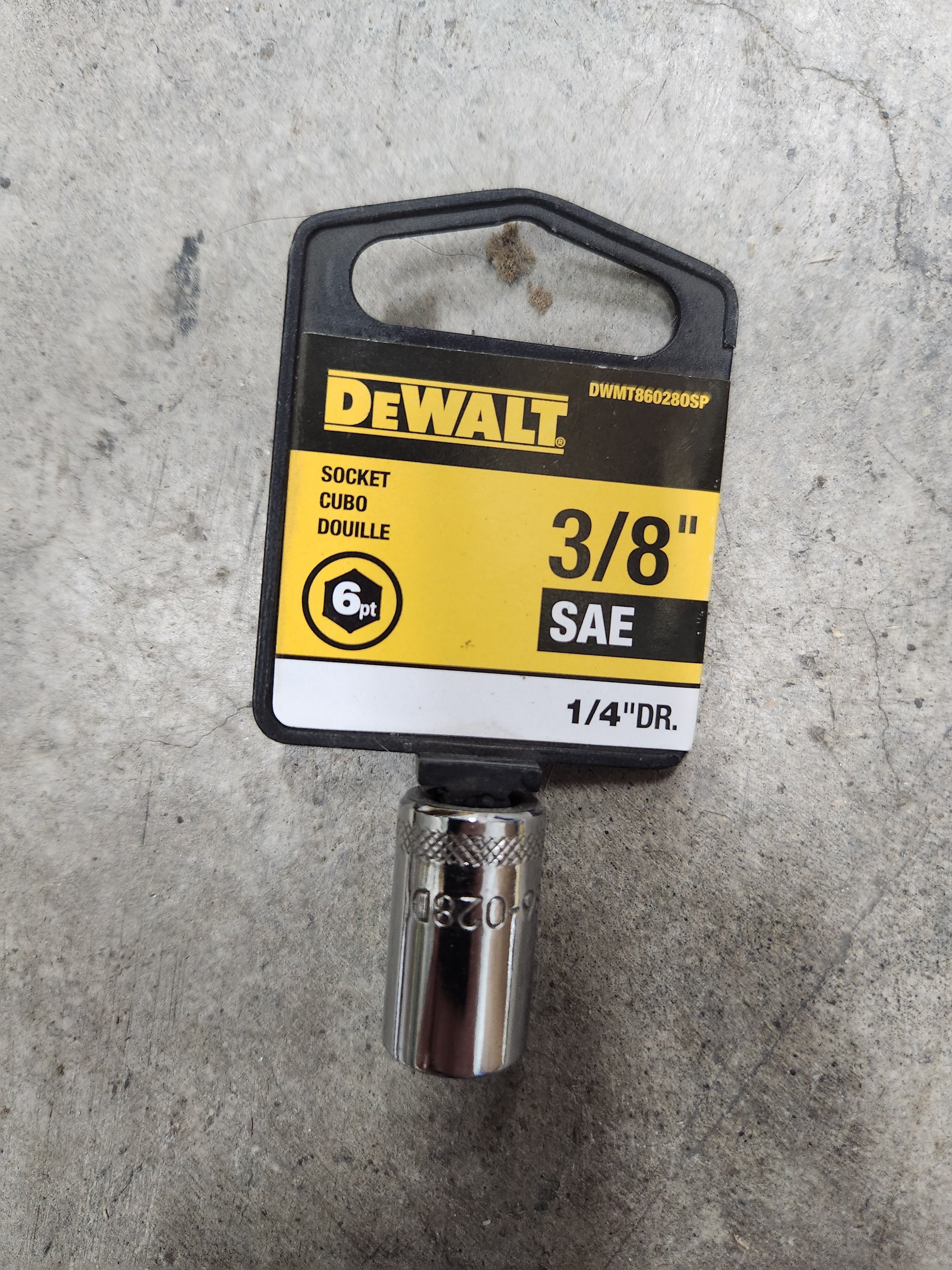 Dewalt Sockets (Variety of sizes) (SAE - Standard)