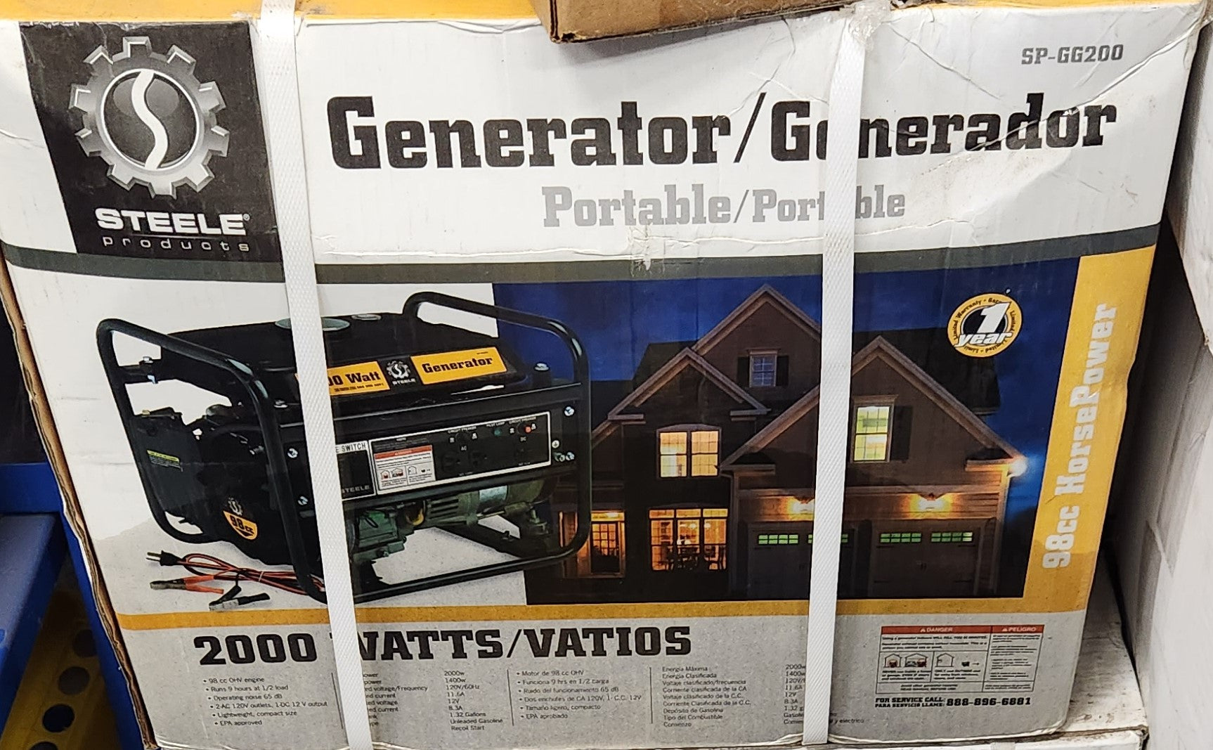 Steele Products Generator Portable - SP-GG200