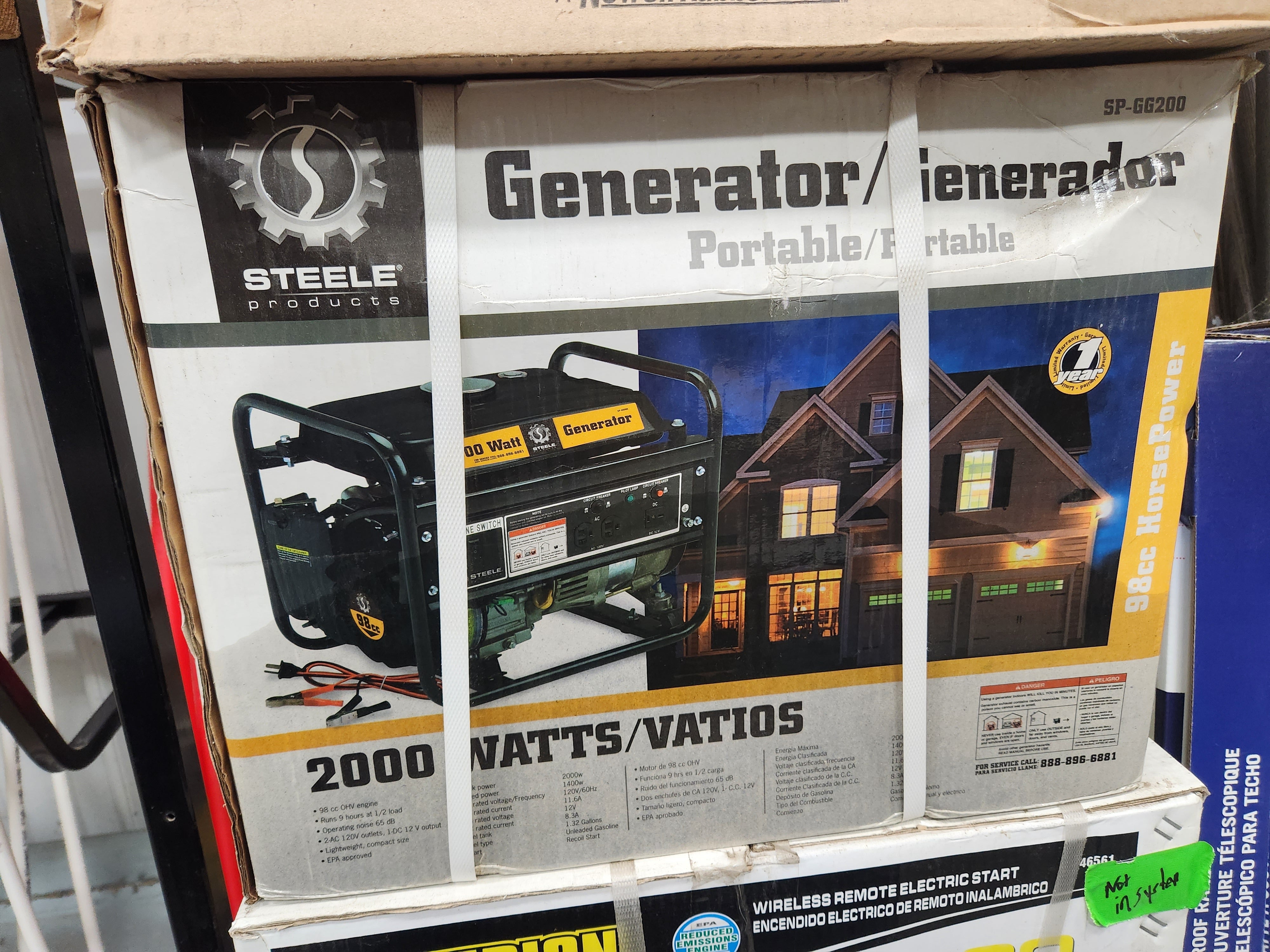 Steele Products Generator Portable - SP-GG200
