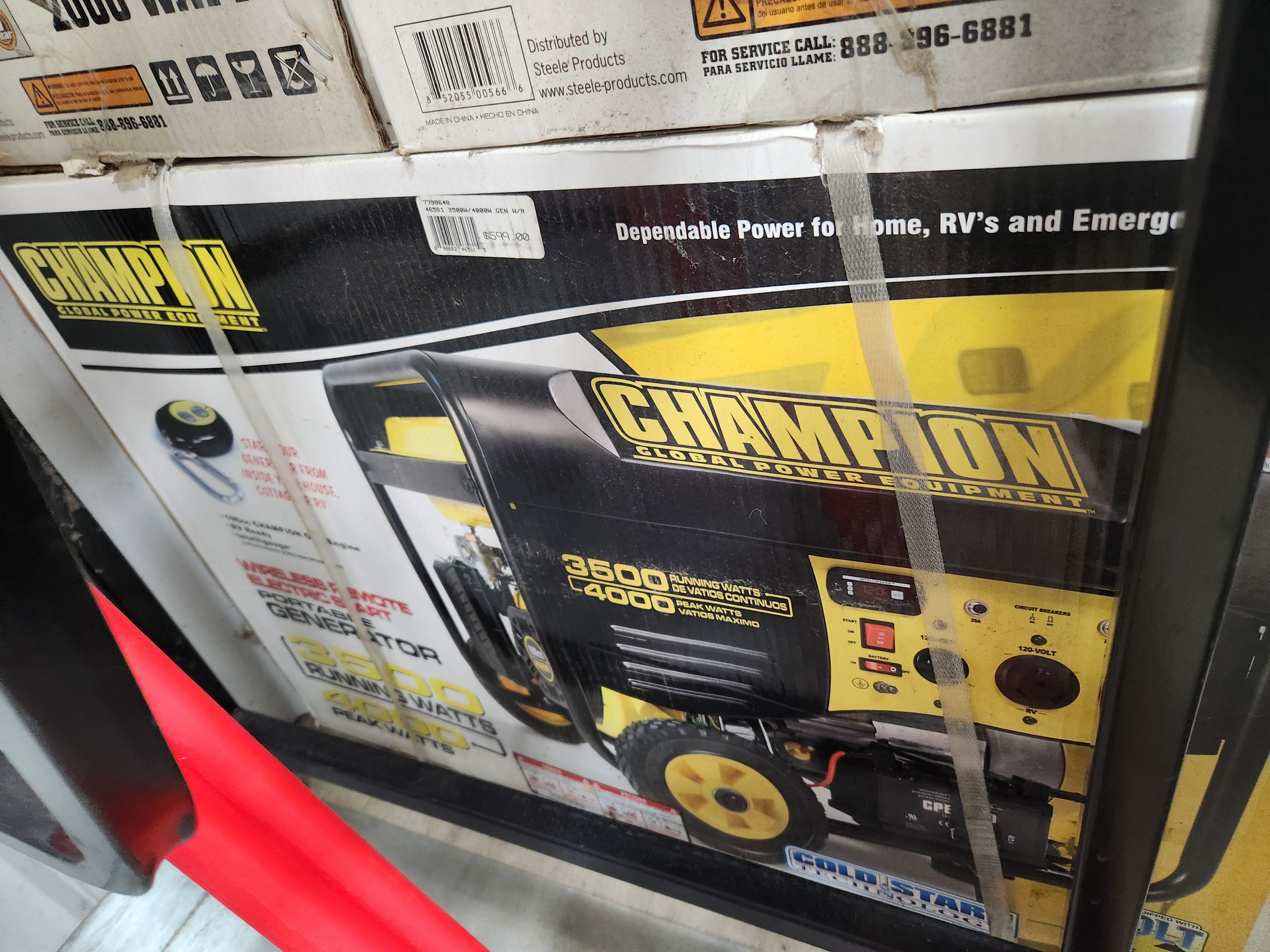 Champion Generator 68 dBA Wireless Remote Electric Start #46561