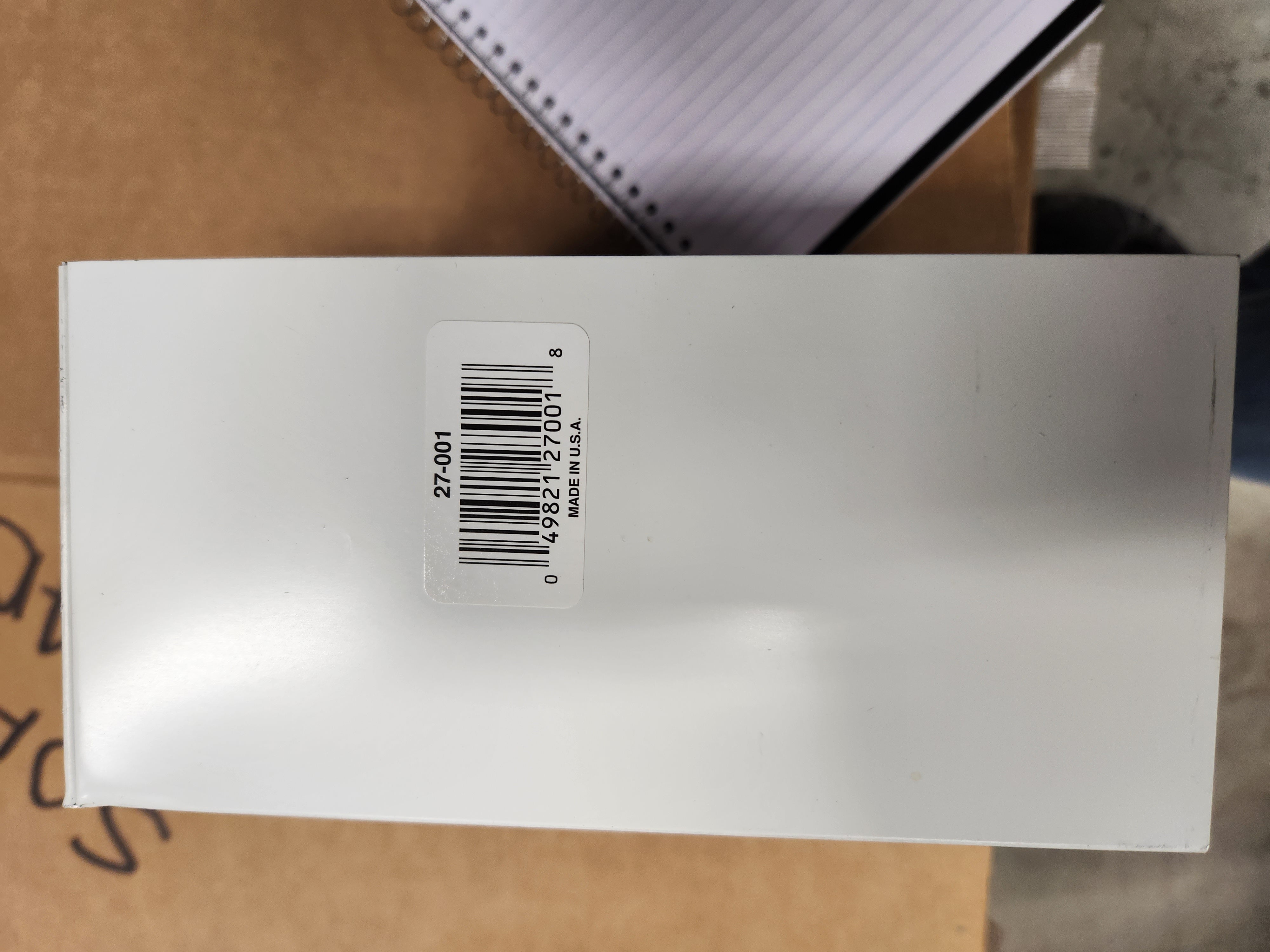 Amerimax -K Style White Aluminum Gutter Inside Miter 5" --- 27-001