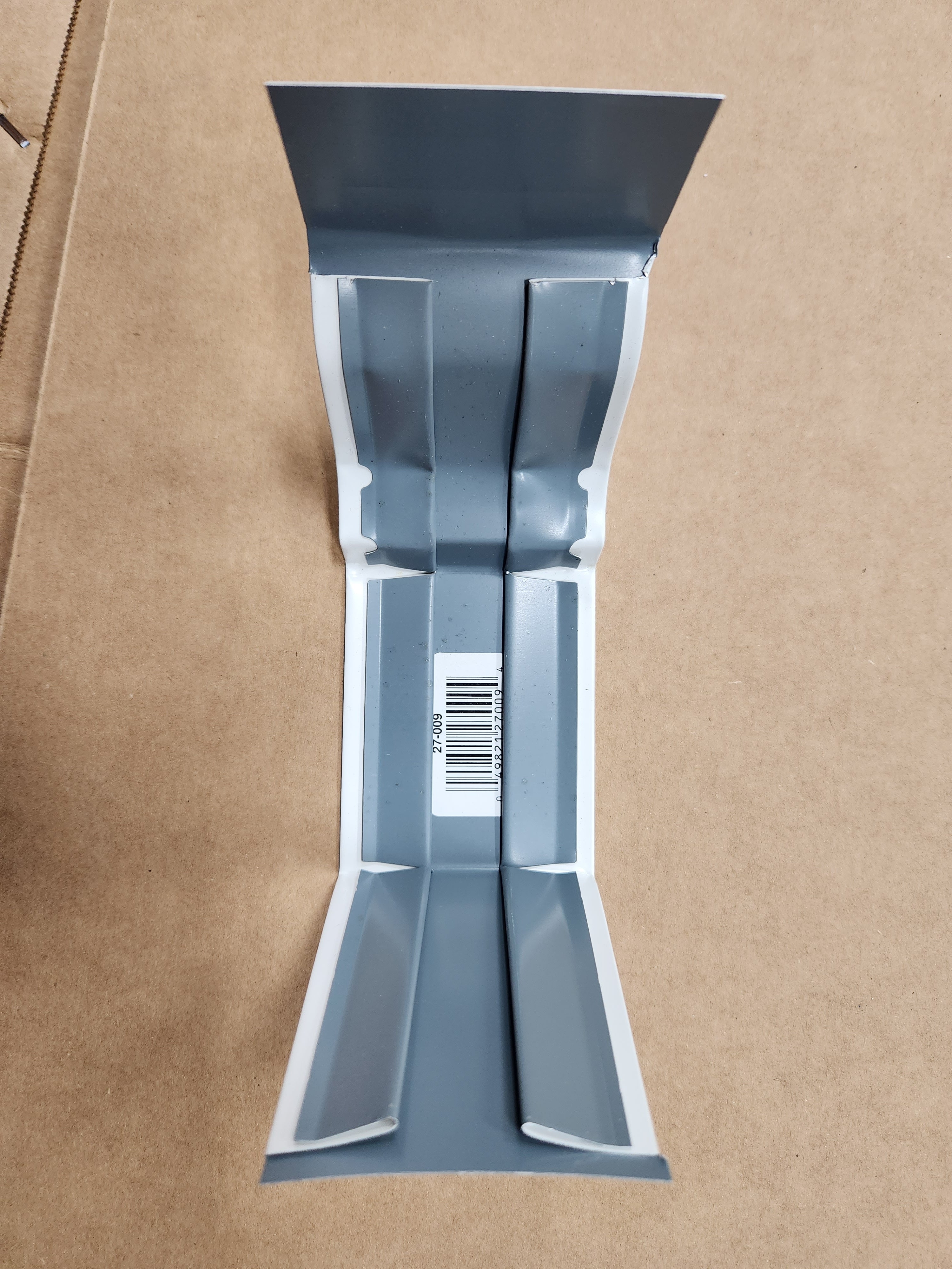 Amerimax 5 in. White Aluminum K Slip Joint Connector -- 27-009