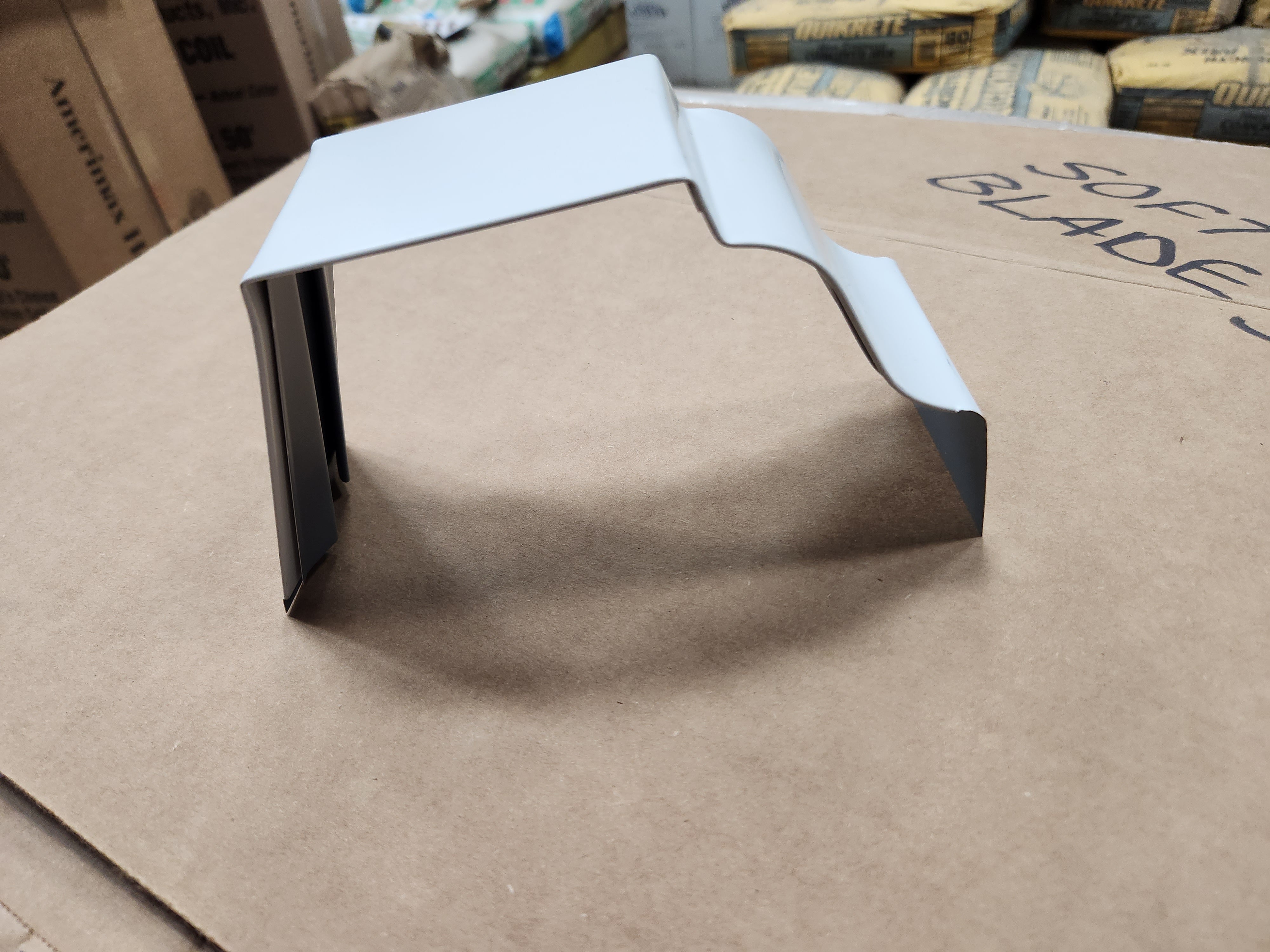 Amerimax 5 in. White Aluminum K Slip Joint Connector -- 27-009