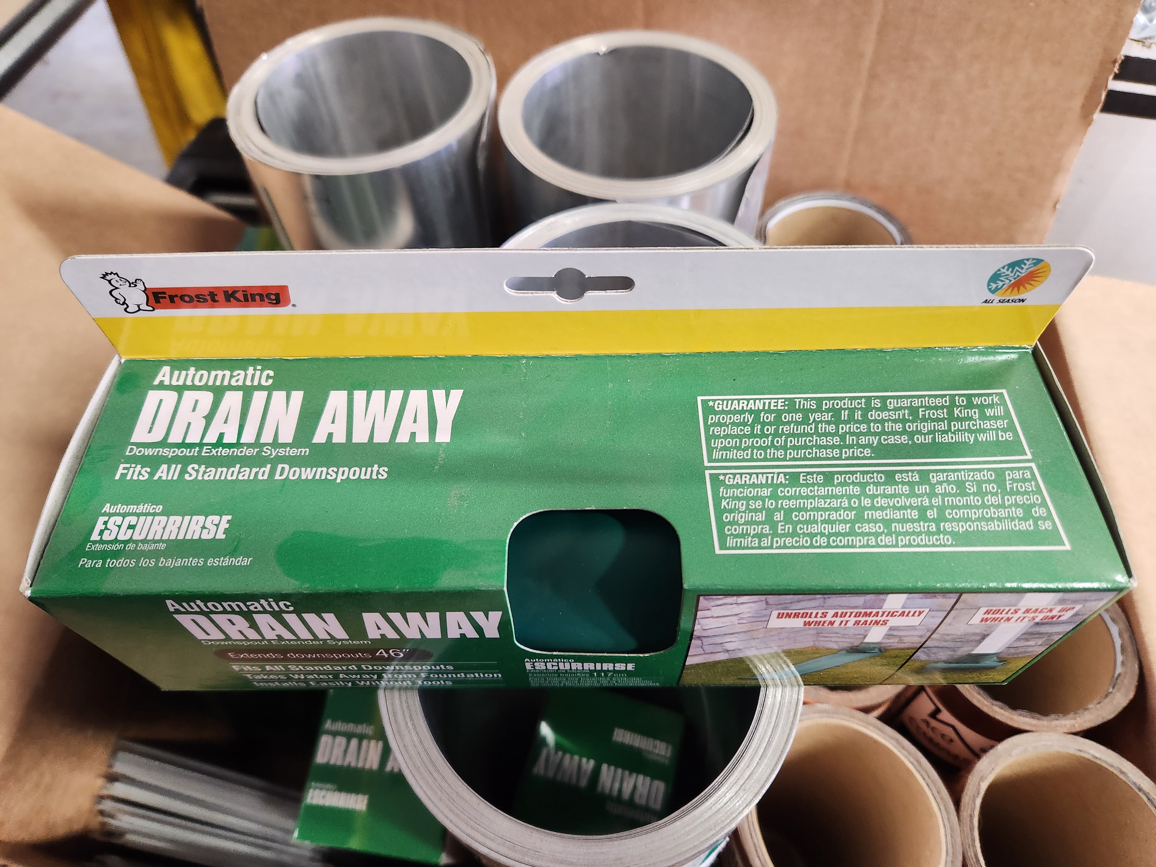 Frost King Automatic Drain Away - Downspout Extender System