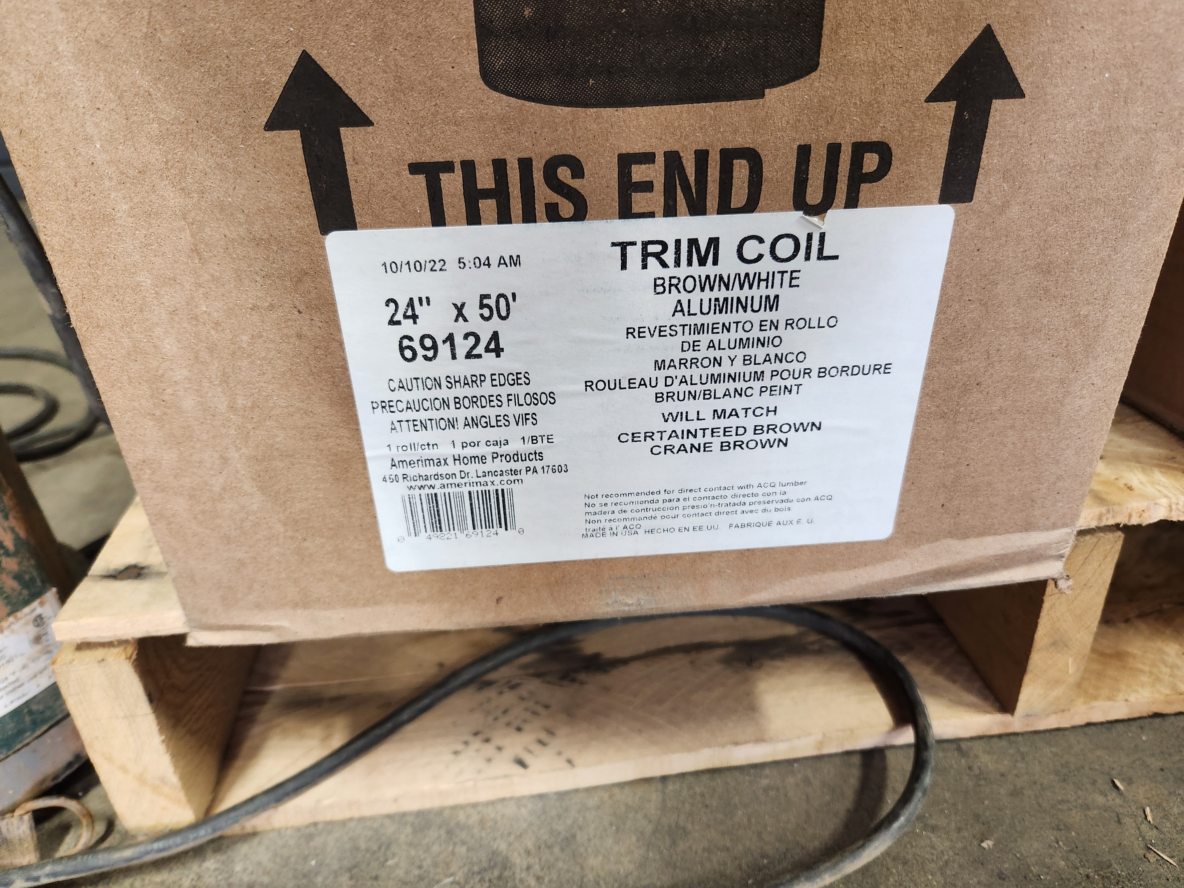 Amerimax Home Products - Aluminum Trim 24x50