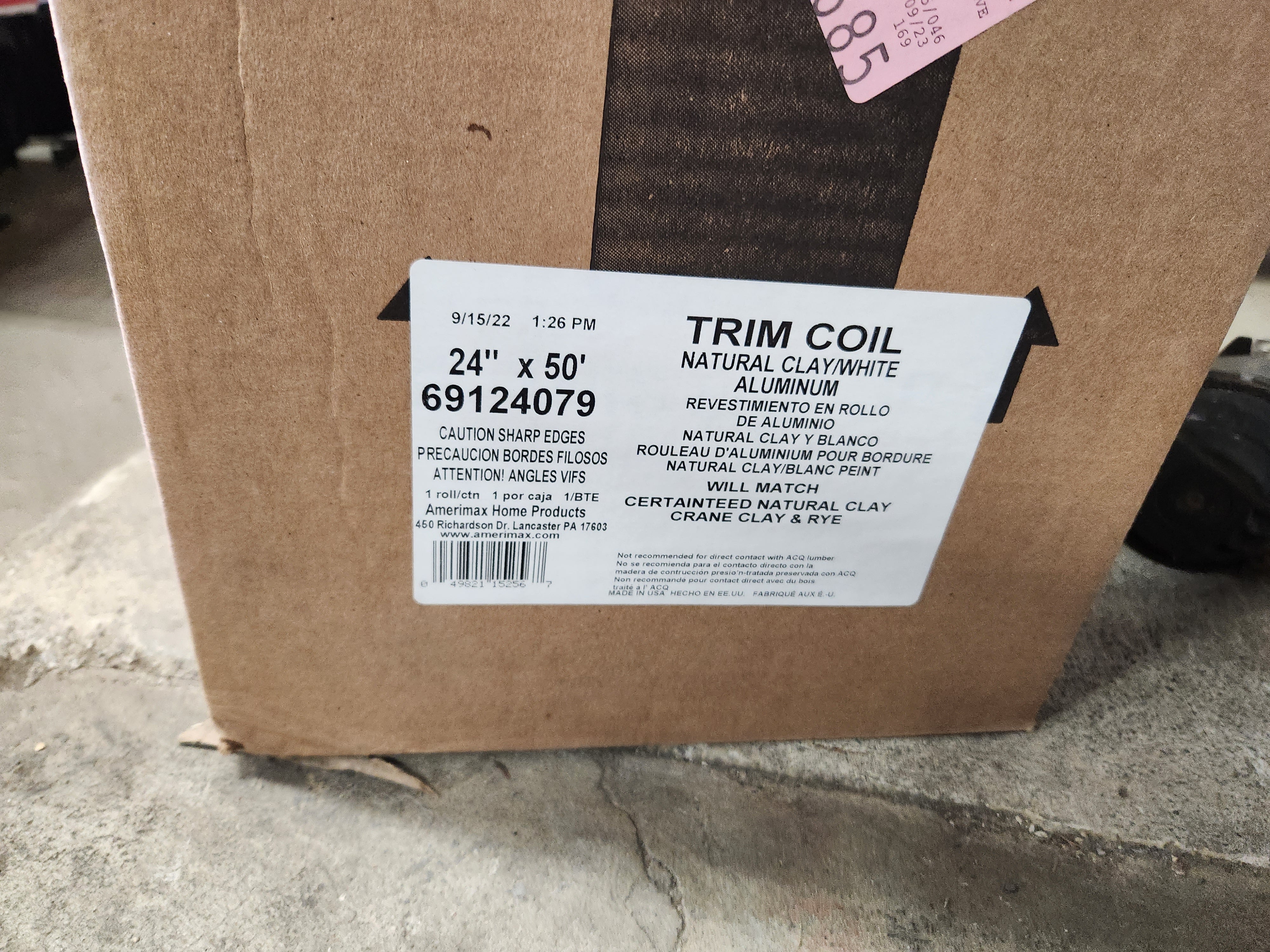 Amerimax Home Products - Aluminum Trim 24x50