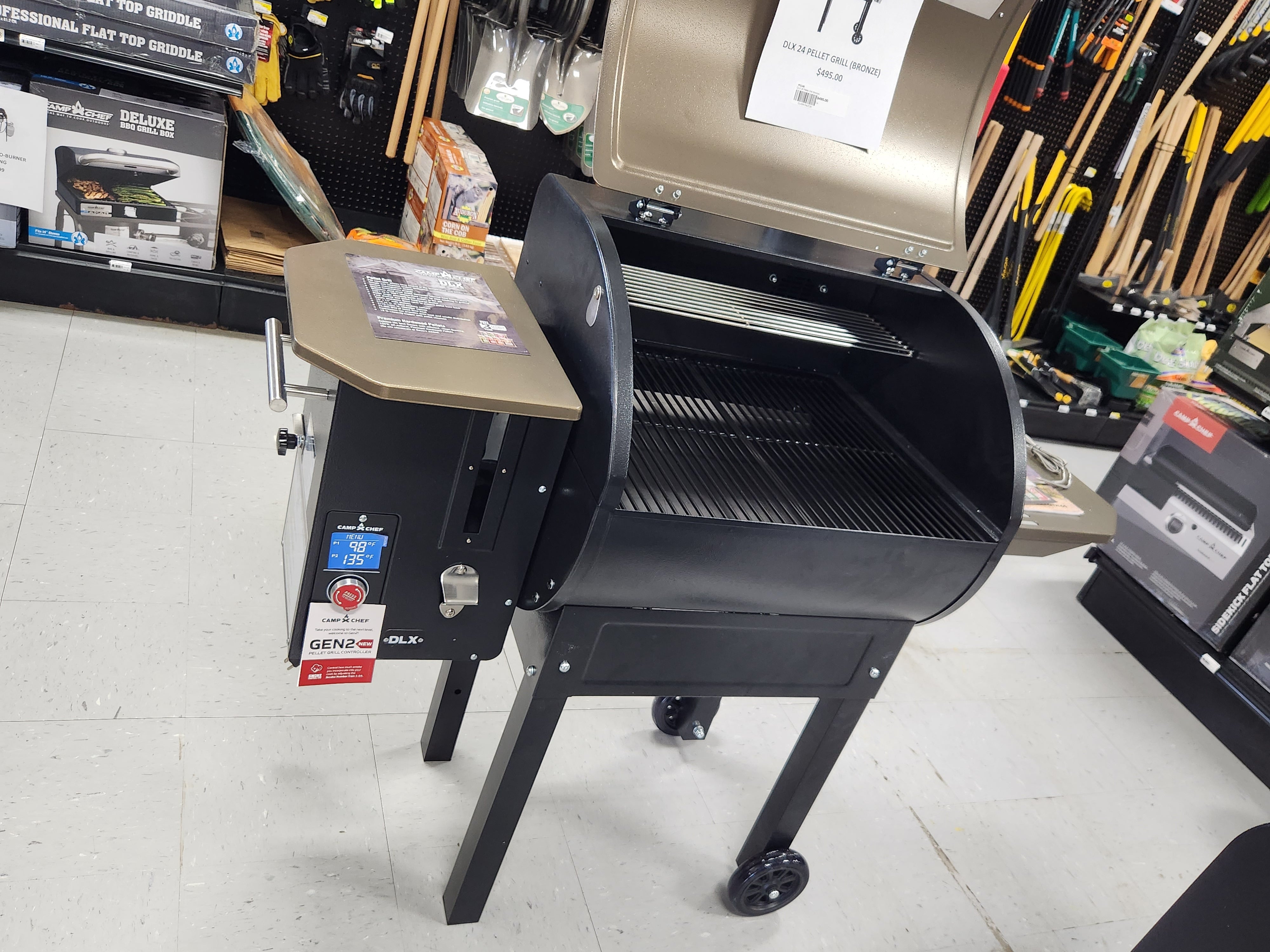 Camp Chef DLX 24 Pellet Grill (Bronze)