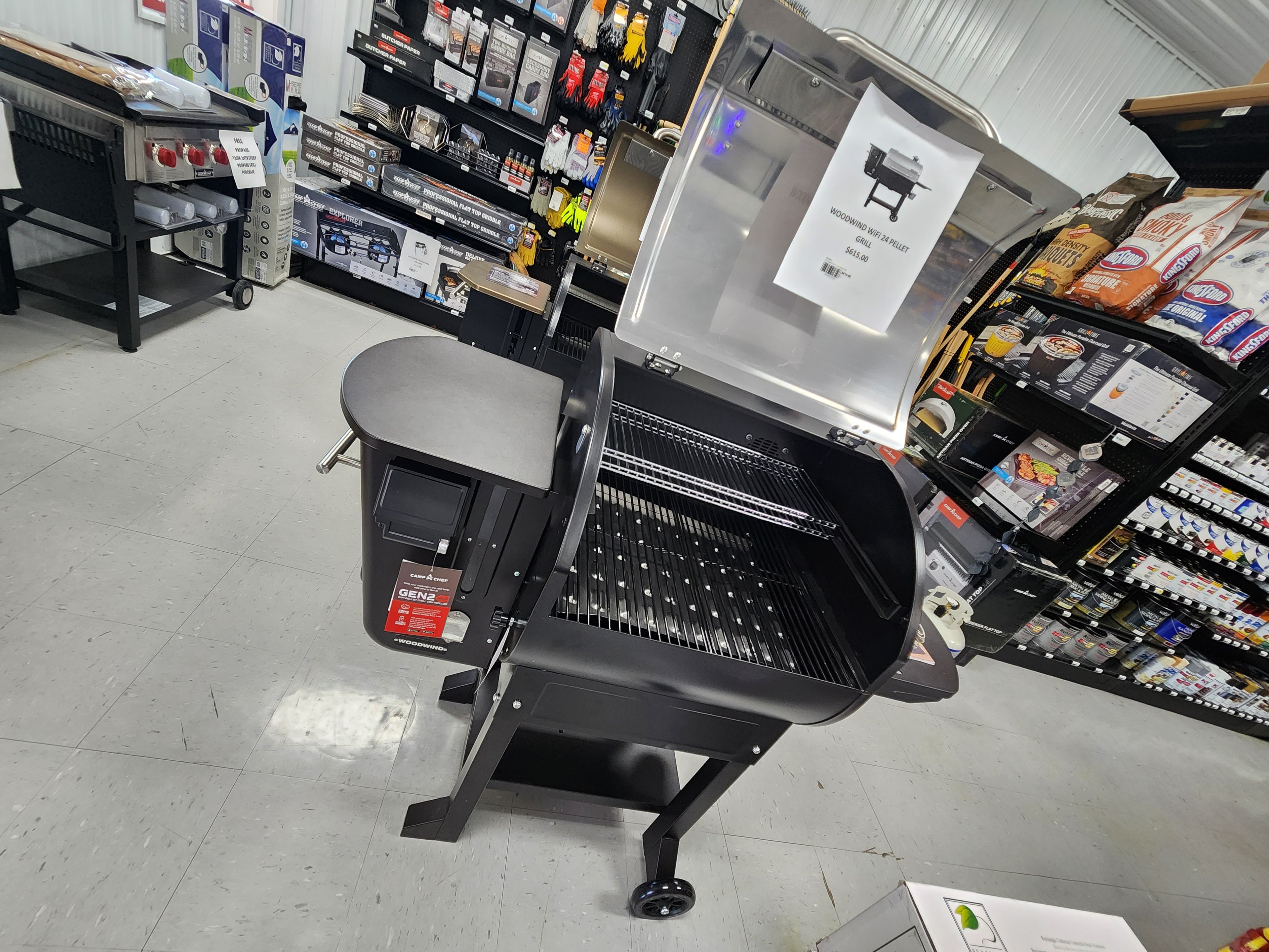 WoodWind WiFi 24 Pellet Grill -- PG24CL