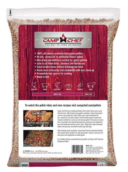 Camp Chef PREMIUM HARDWOOD PELLETS Cherry