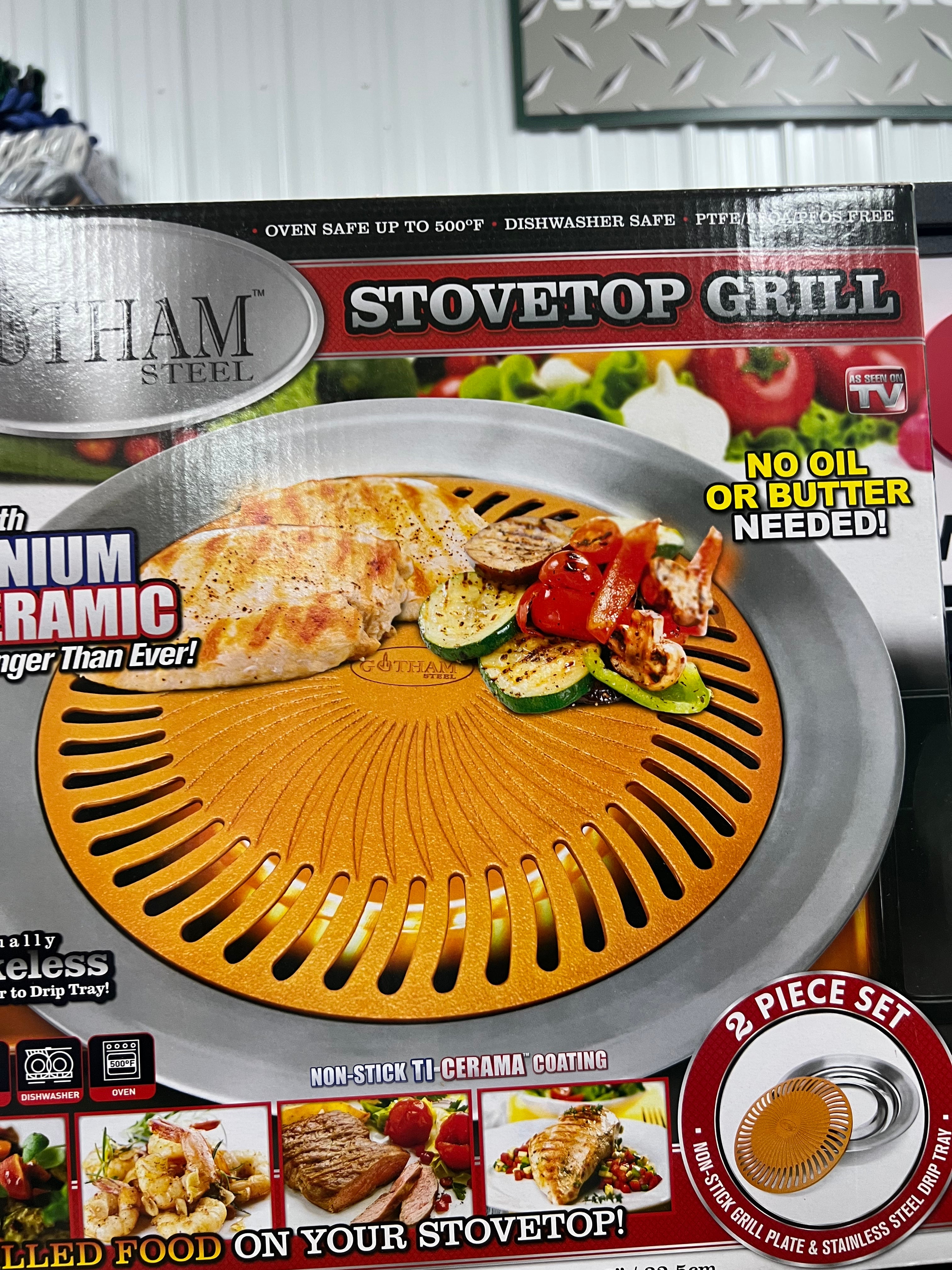 Gotham Steel Stovetop Grill