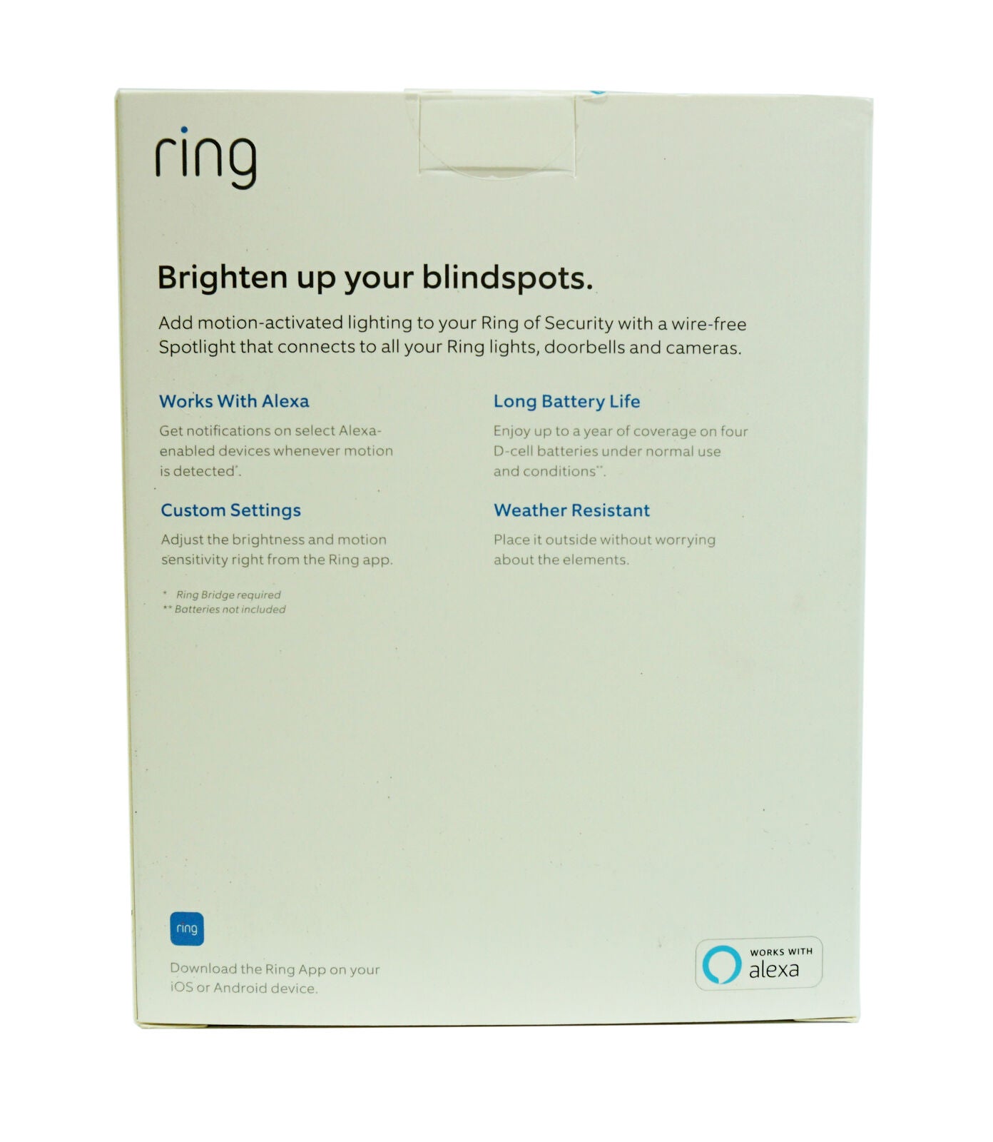 Ring Smart Lighting SPOTLIGHT (BLACK)