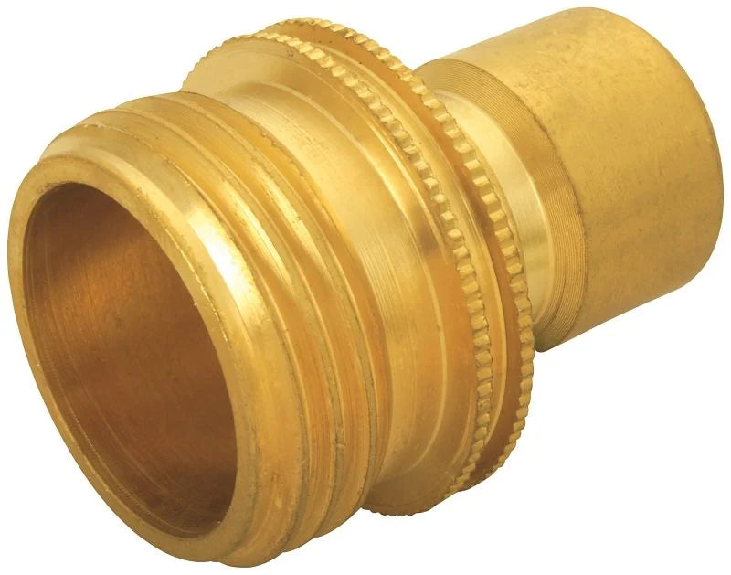 Mintcraft 3/4" Brass Quick Connector - MALE -- 847-2417