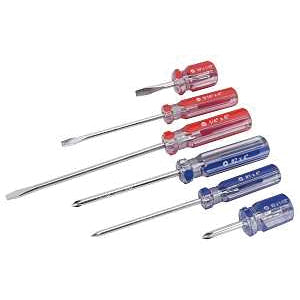 Vulcan Screwdriver Set 6Pc W/Rack -- 8177057