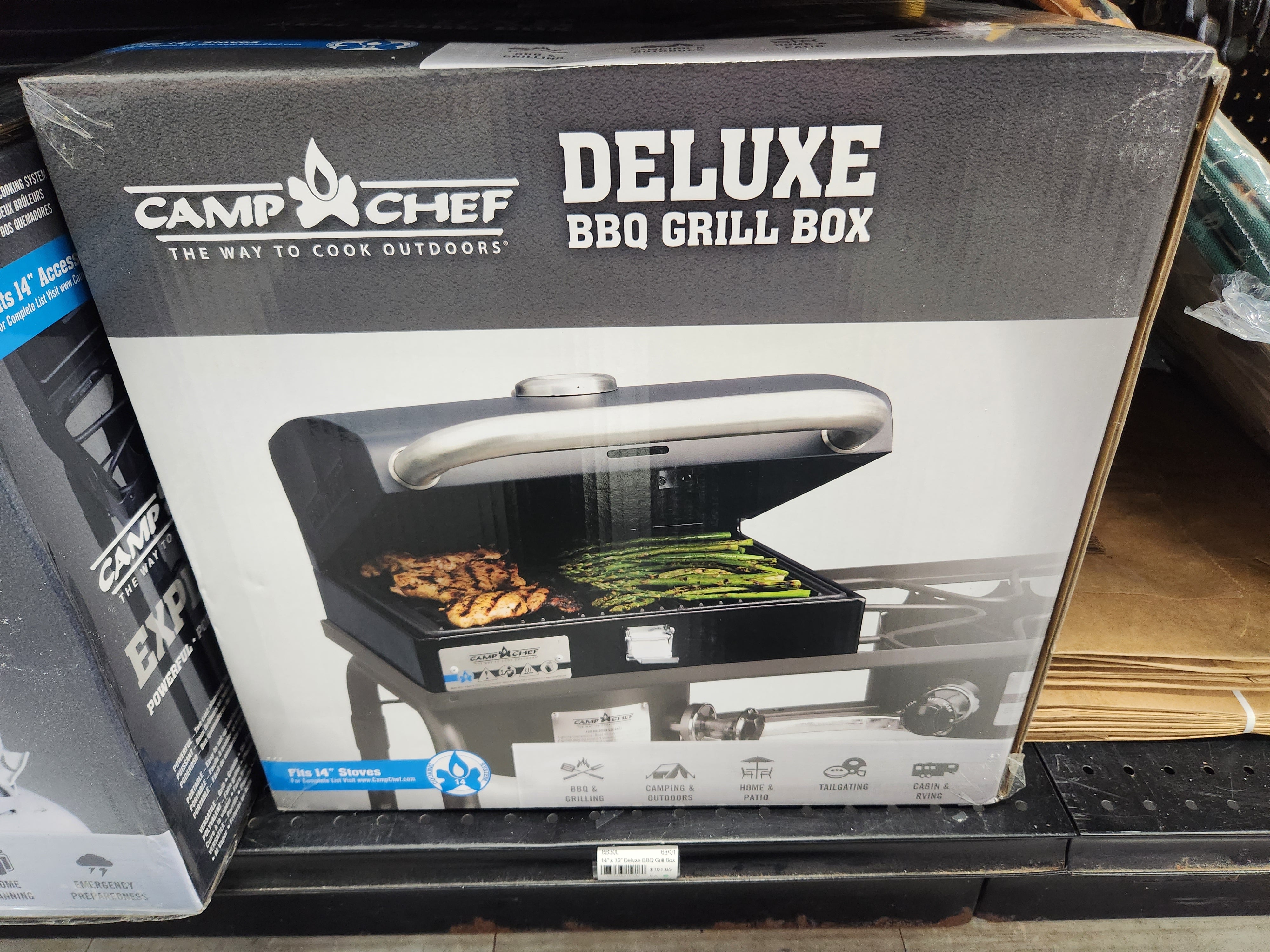 Camp Chef Deluxe BBQ Grill Box (fits 14" Stoves)