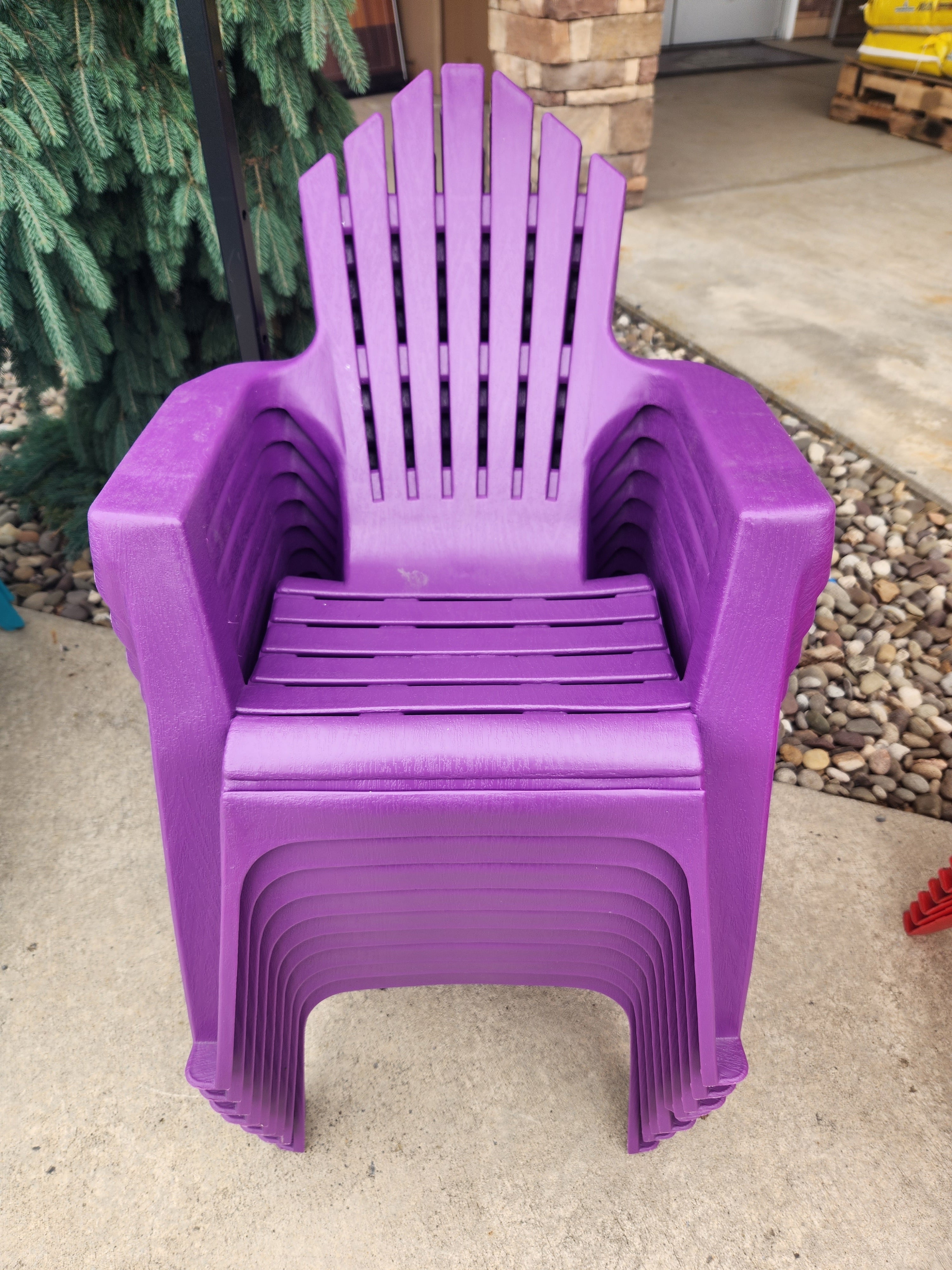 Purple plastic adirondack chairs hotsell