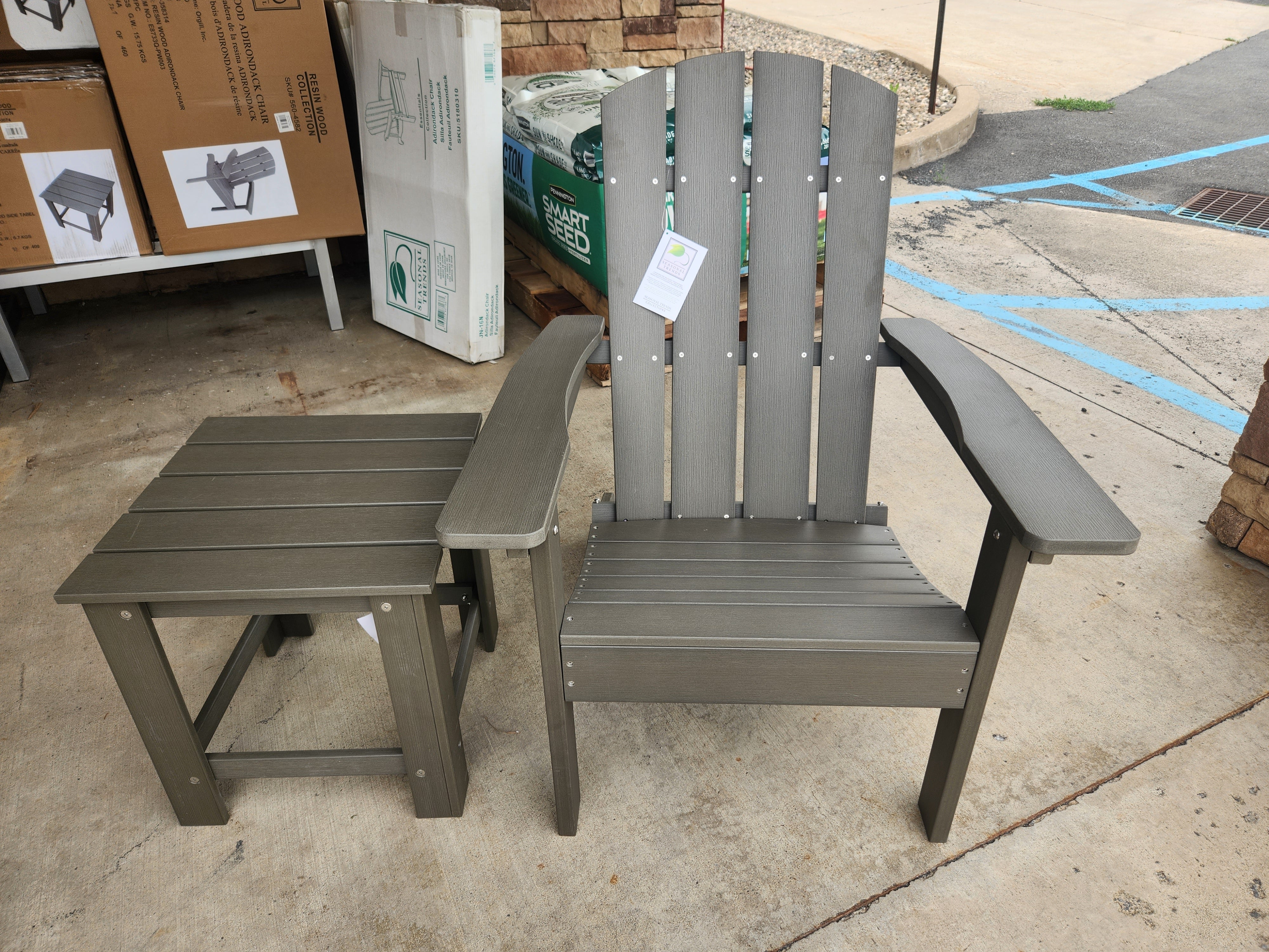 Resin Wood Adirondack Chair