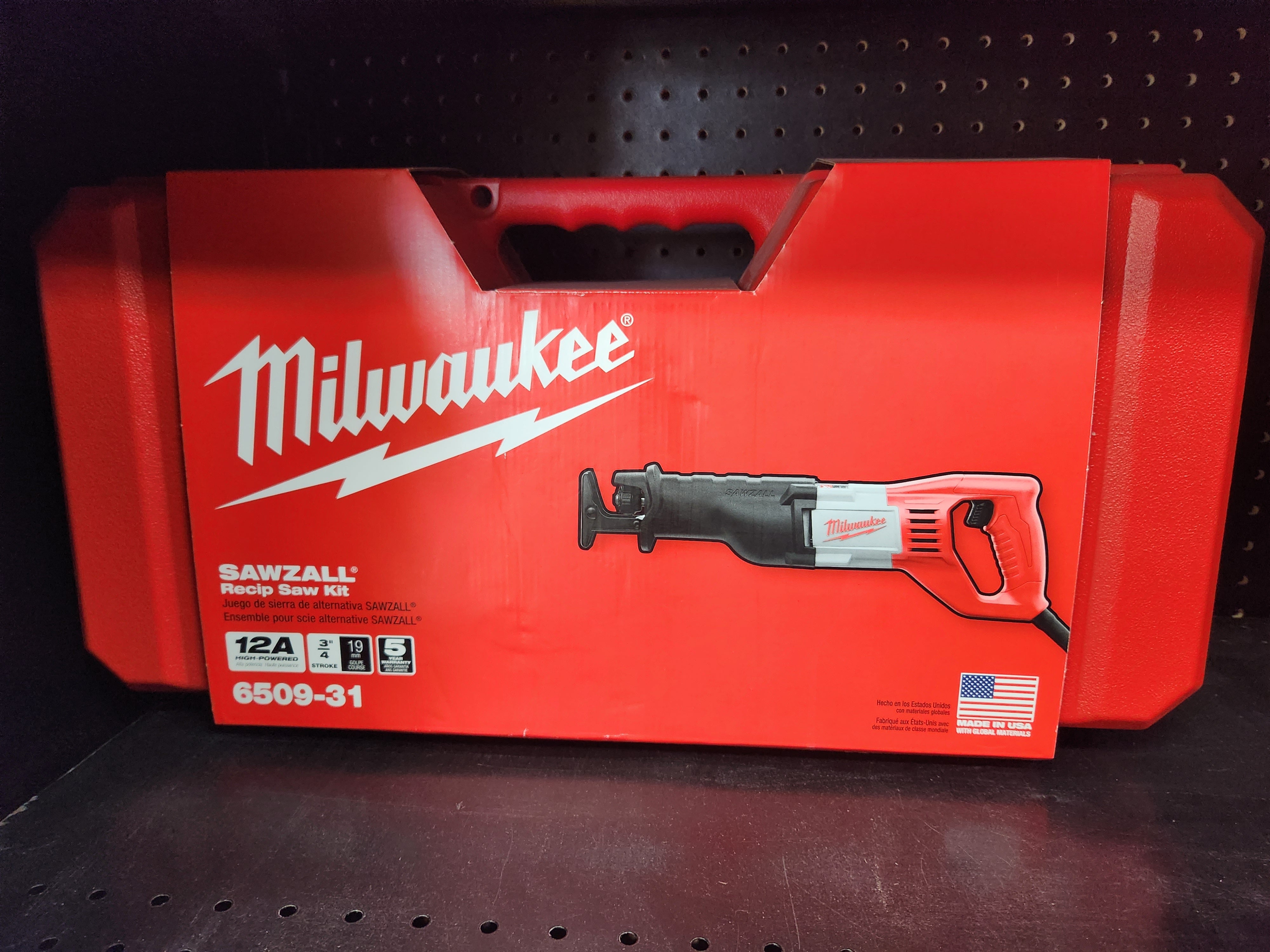 Milwaukee sawzall recip saw kit sale