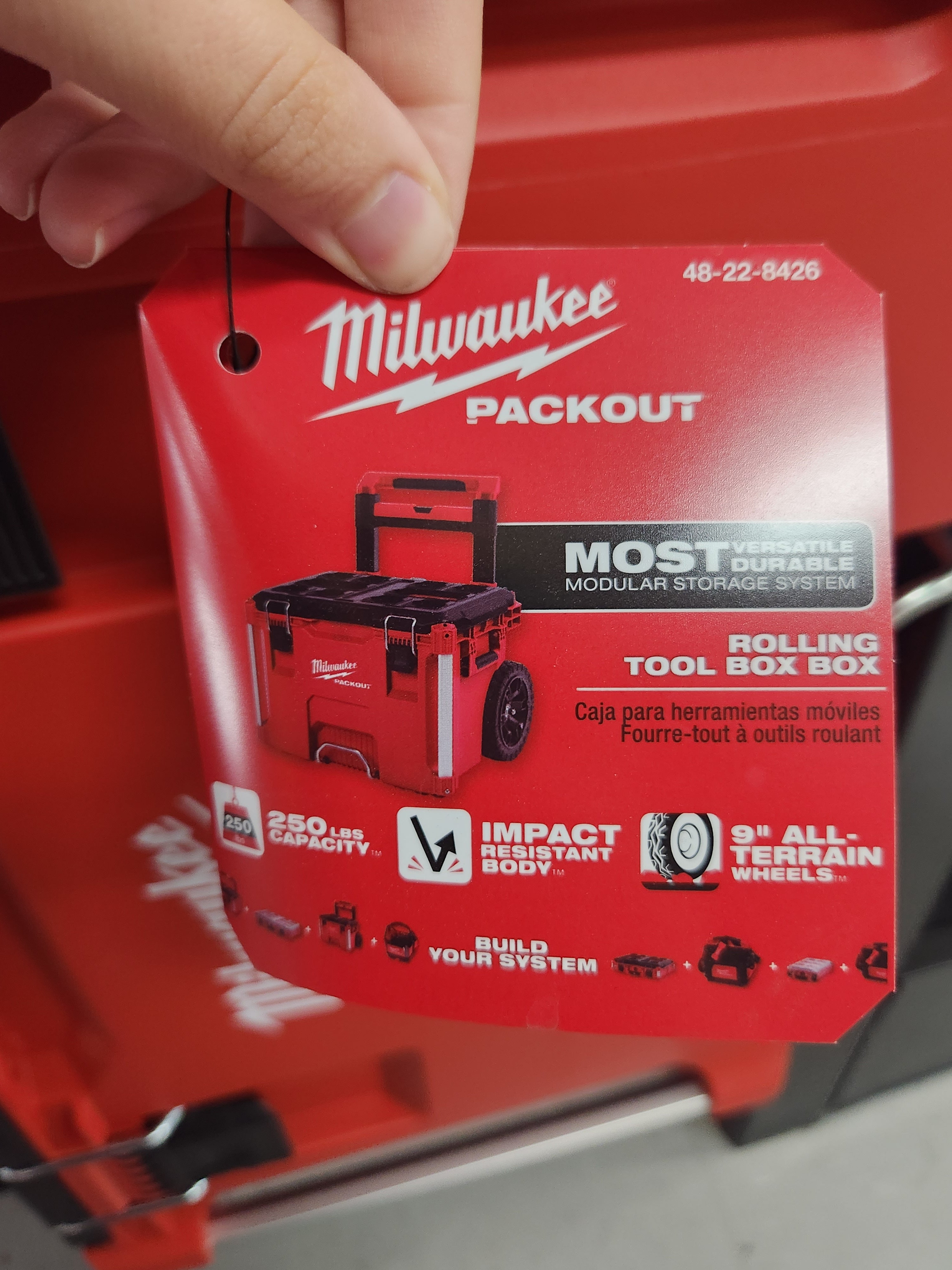 Milwaukee PACKOUT™ Rolling Tool Box 48-22-8426