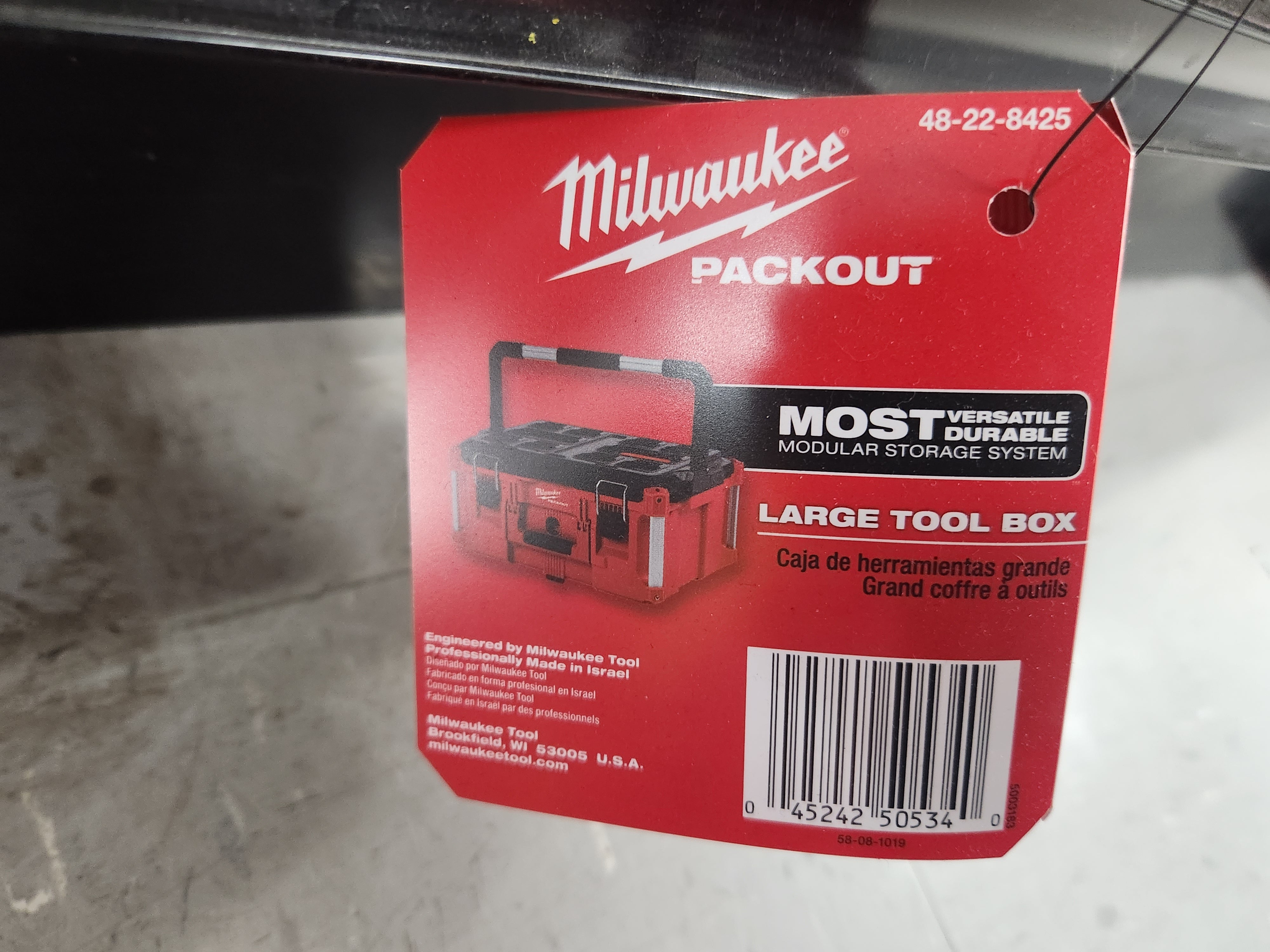 Milwaukee PACKOUT™ Large Tool Box 48-22-8425
