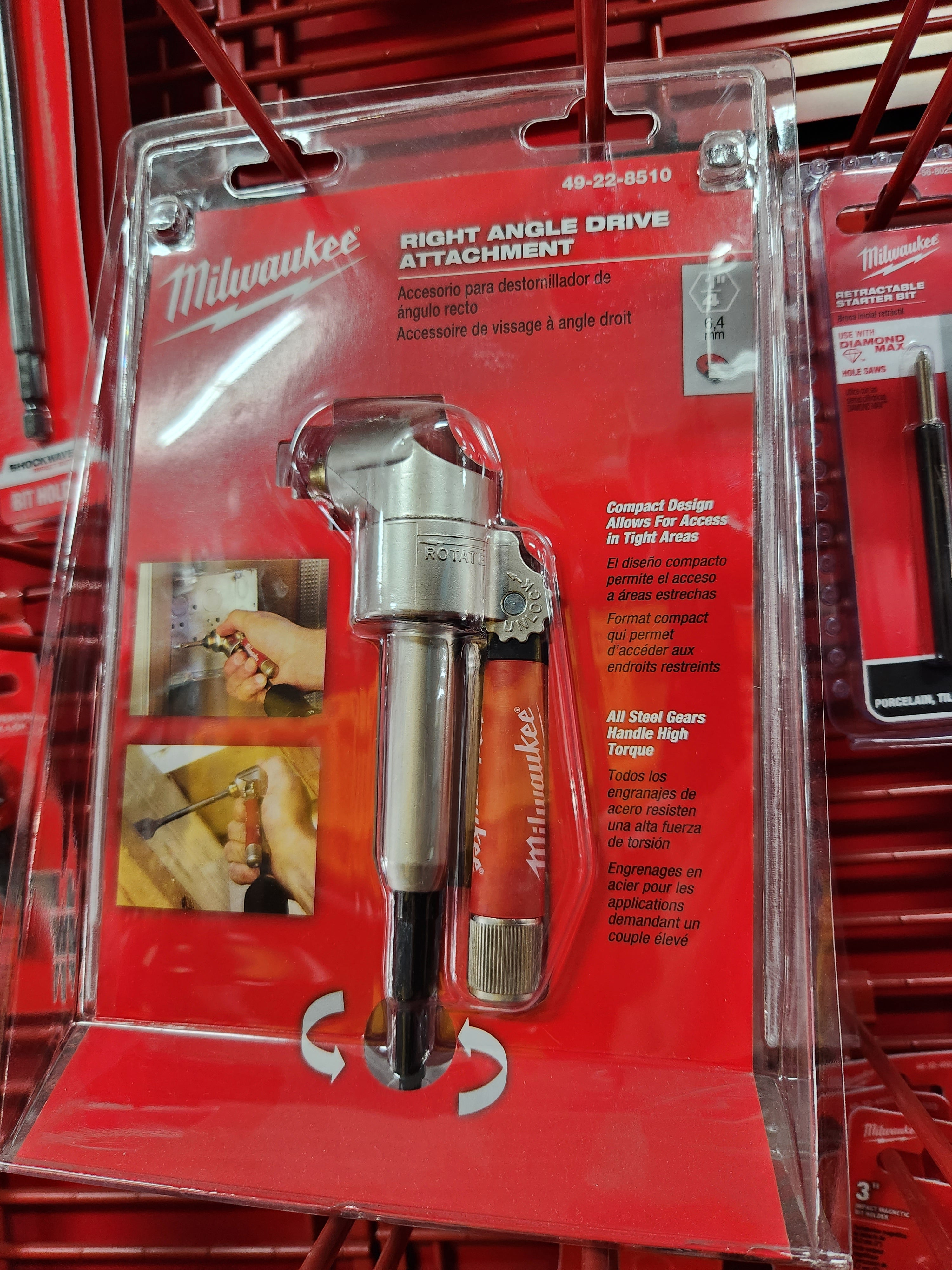 Milwaukee angle bit holder hot sale