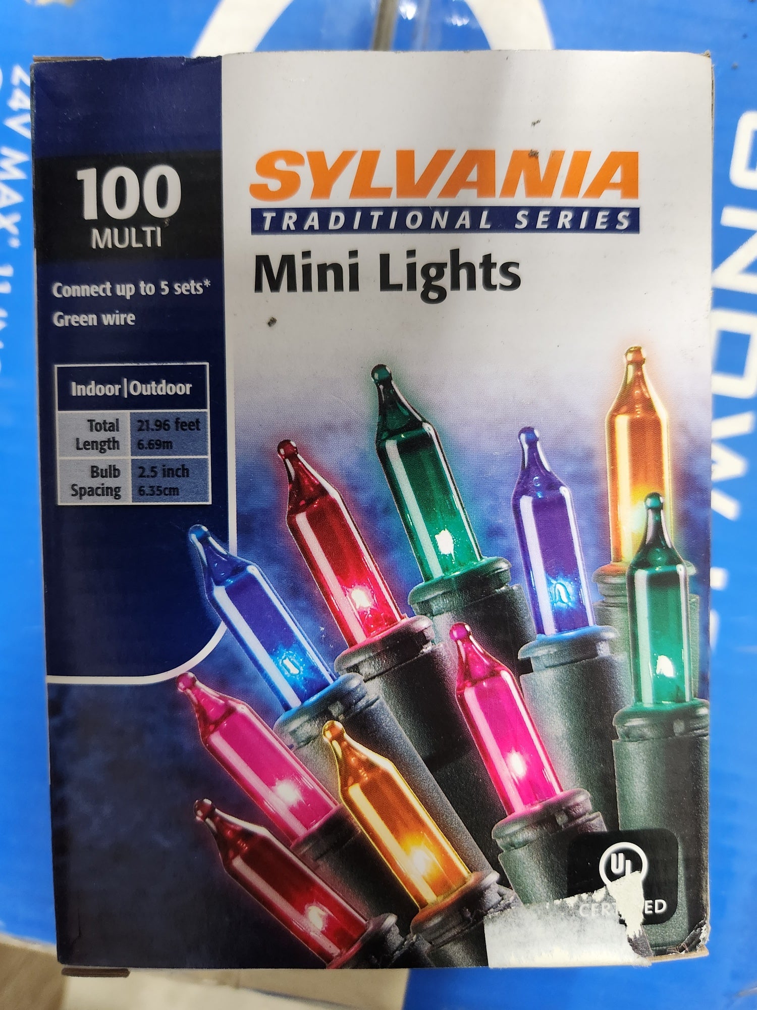 Sylvania Traditional Series 100 count Multi LED Mini Lights