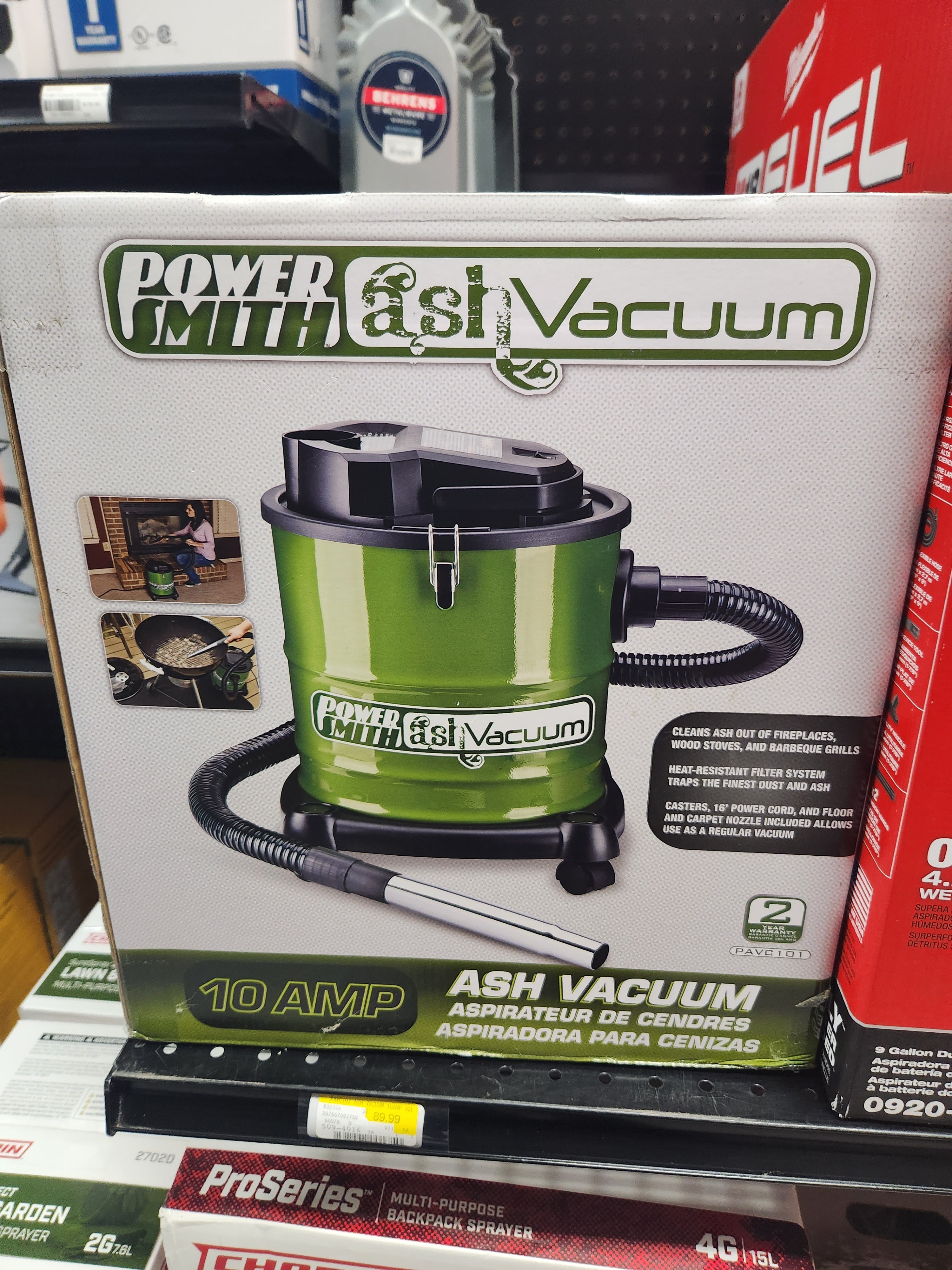 Power Smith Ash Vacuum