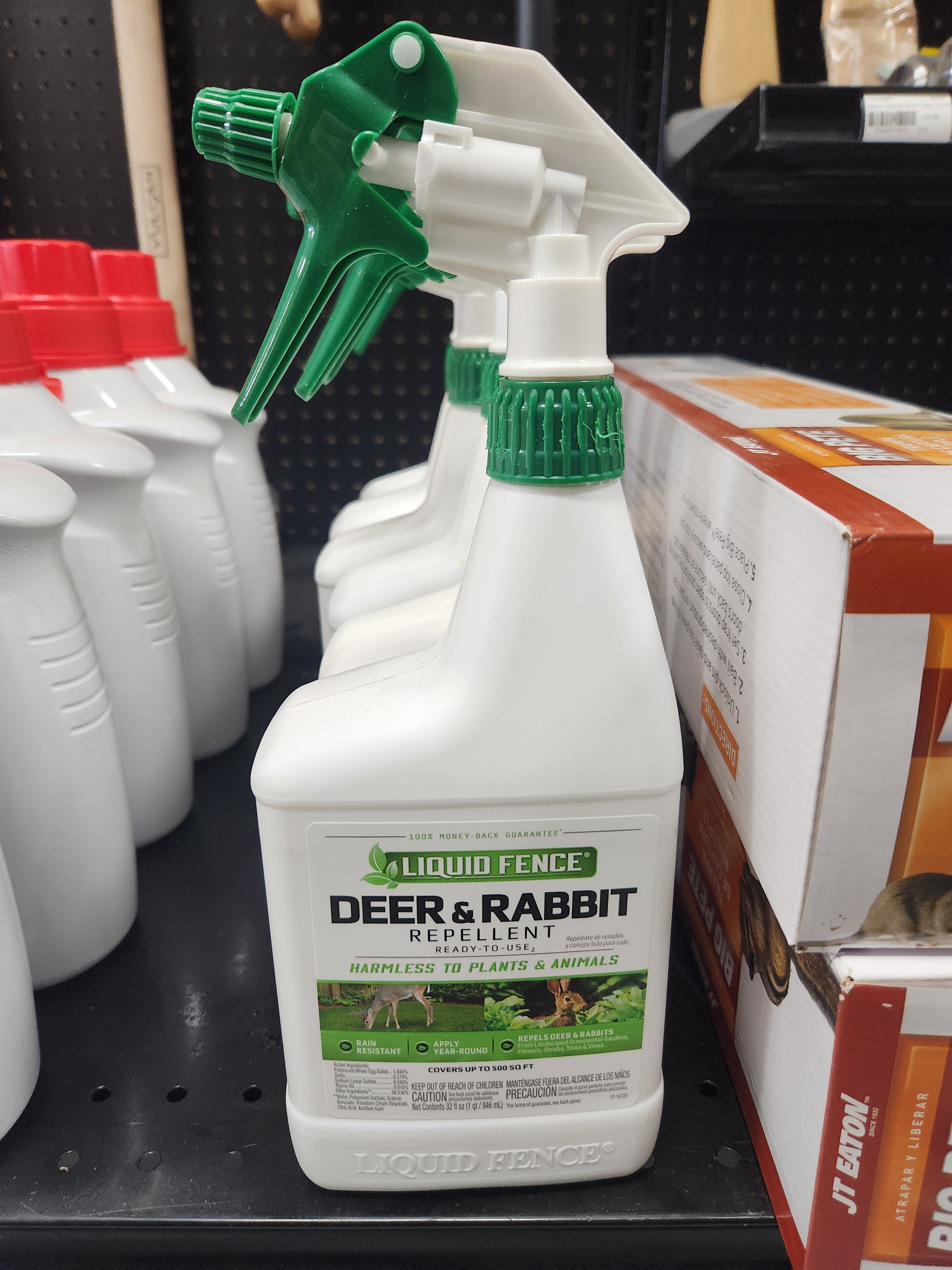 Liquid Fence Deer & Rabbit Repellent Spray 32fl oz.
