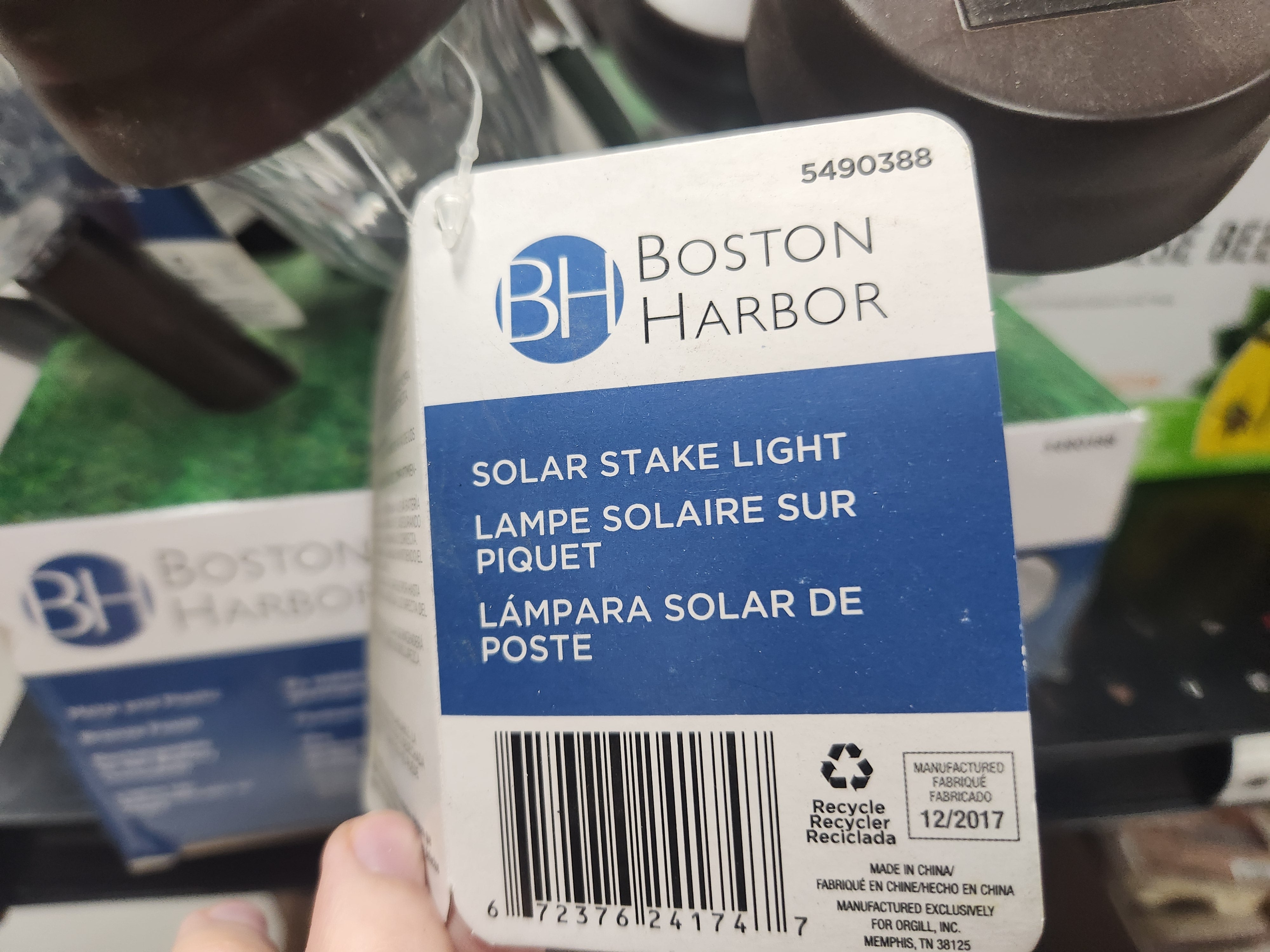 boston harbor solar stake light 5490388