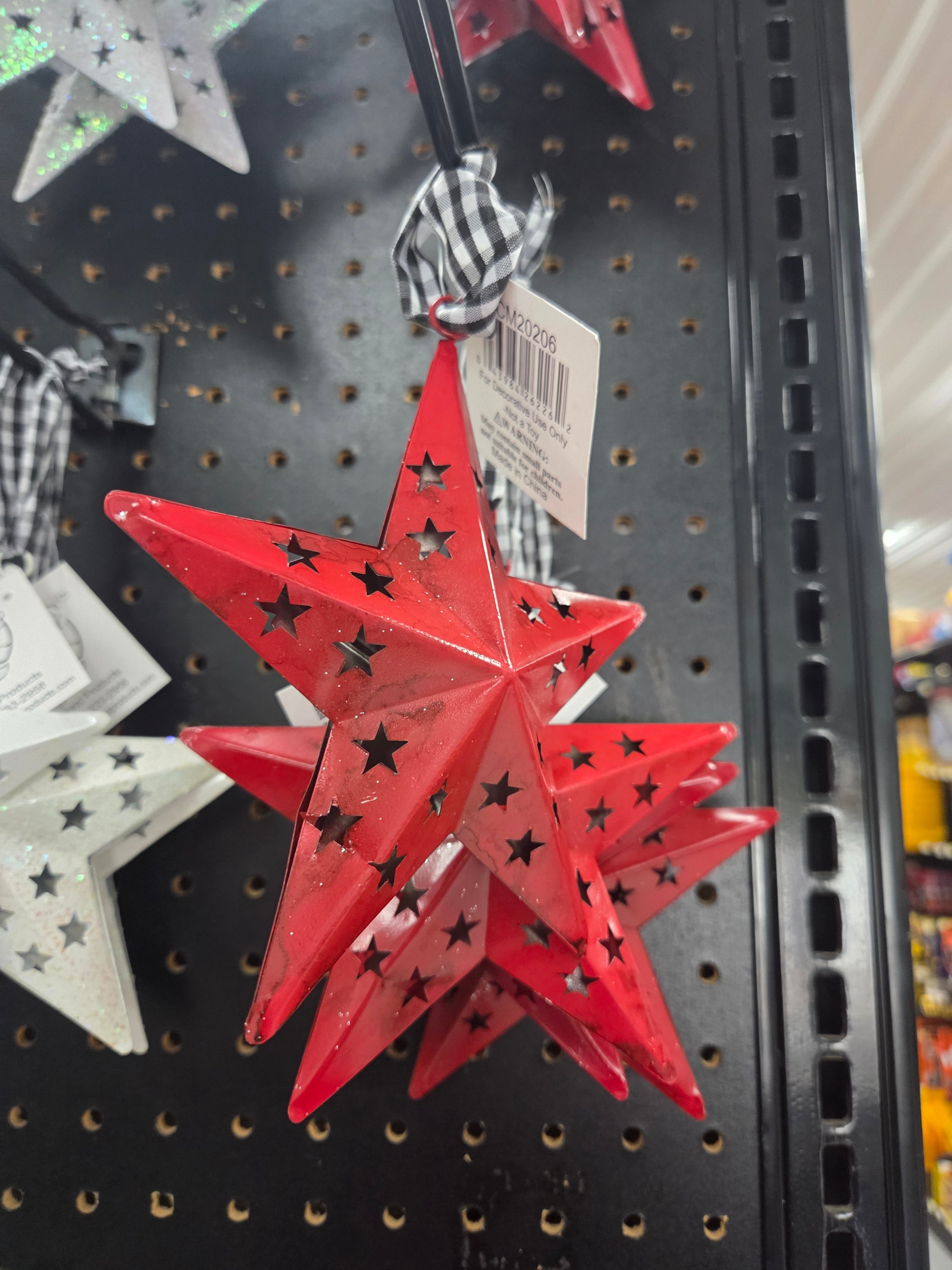 Sheerlund Products 6″ Metal Star Ornament