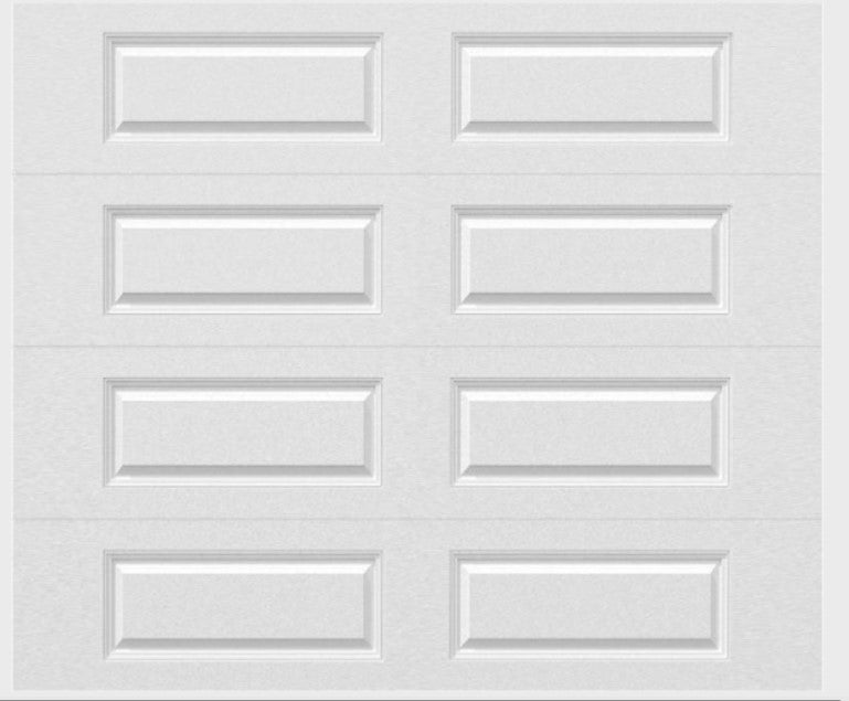 Clopay T50L, 9'x7', Insulated, Long Panel, White, 15R -- Door #289