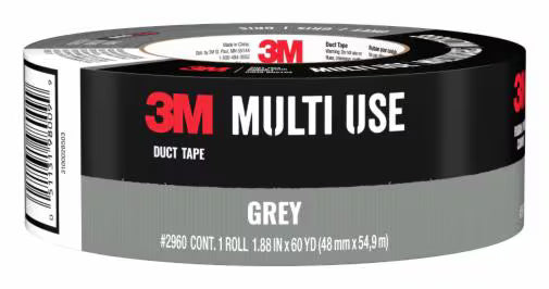 3M 2960-A 1.88" x 60yd Multi-Use Duct Tape - 2960-A