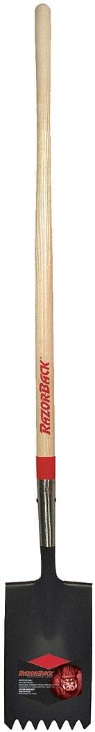 RazorBack 46141 60.25 Shingle Remover Roof Shovel With Hardwood Handle