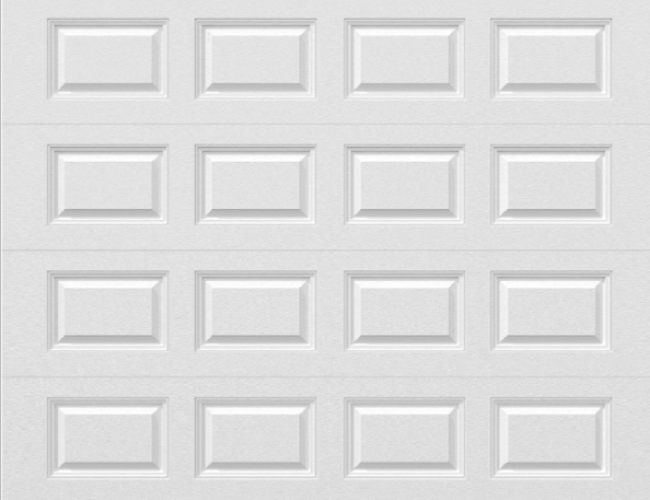 Hormann 3400, 9'x7' White, Insulated, Short Raised, TOR, 15R -- Door #326