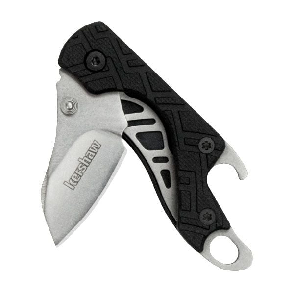Kershaw Cinder Folding Knife w/ Liner Lock, Black - 1025X