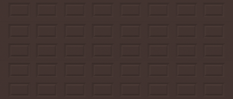 Raynor 18'x7'9" TMK, Brown, Short Panel, Insulated, NO windows, TOR, 12R - Door #343