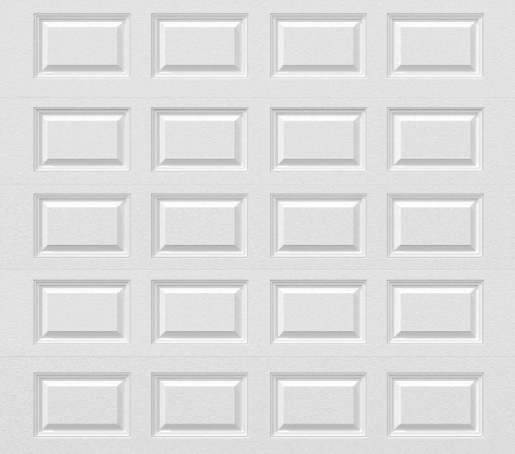 Hormann 3200, 9'x8' White, Insulated, Short Raised, NO Window, 15R -- Door #349