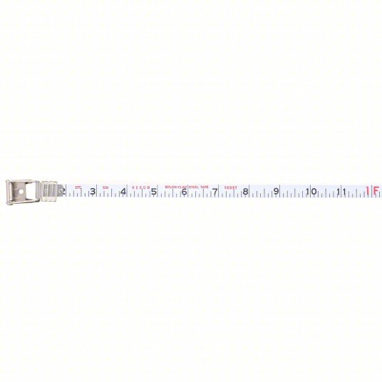 Keson 100 ft Tape Measure, 3/8 in Blade -- NR18100