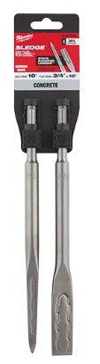 Milwaukee SDS PLUS SLEDGE™ Bull Point & Flat Chisel 2 Pack -- 48-62-6080