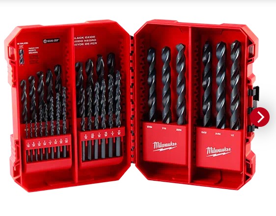 Milwaukee THUNDERBOLT® Black Oxide Drill Bits