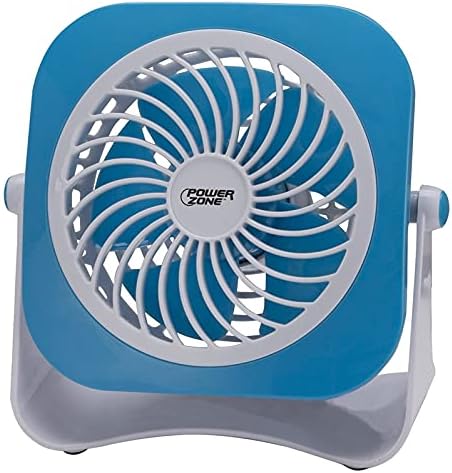 Power Zone 4"Dual Powered Table Fan - 8020257