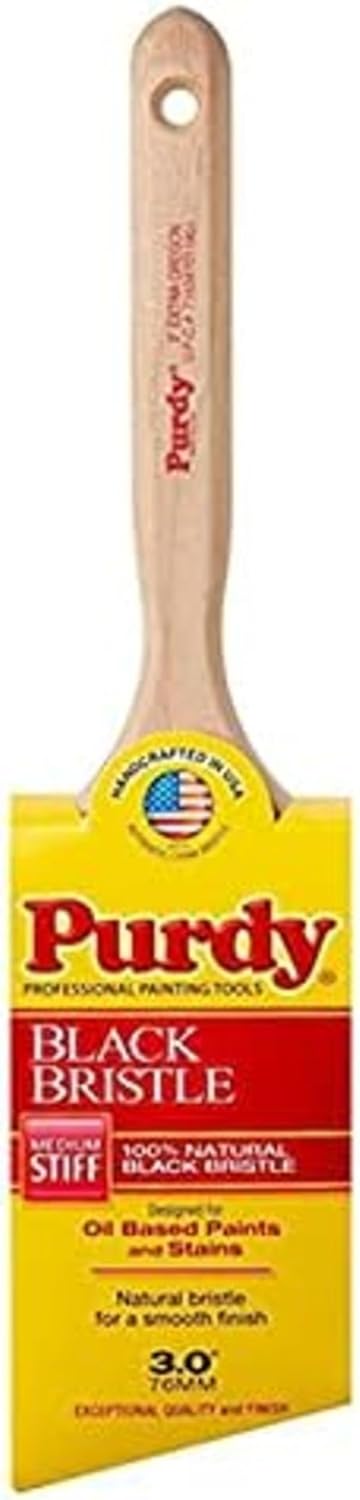 Purdy 144116030 Black Bristle Extra Oregon Paint Brush, 3 in.