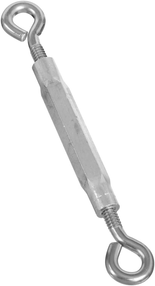 National Hardware N221-838 2171 Eye/Eye Turnbuckles - Stainless Steel in Stainless Steel, 1/4" x 7-1/2"