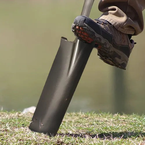 Vulcan Steel Drain Spade Shovel with D-Shaped Fiberglass Handle - 33292