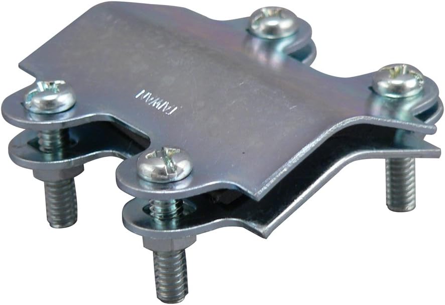 Plumb Pak PP840-1 Pipe Repair Clamp Universal/Adjustable,Silver