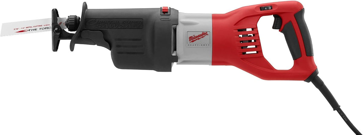 Milwaukee 6538-821 15-Amp Super Sawzall Orbital Reciprocating Saw -- Reconditioned